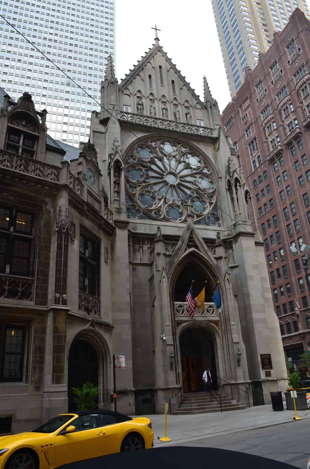 St. James Chapel of the Archbishop Quigley Center in Chicago, Illinois