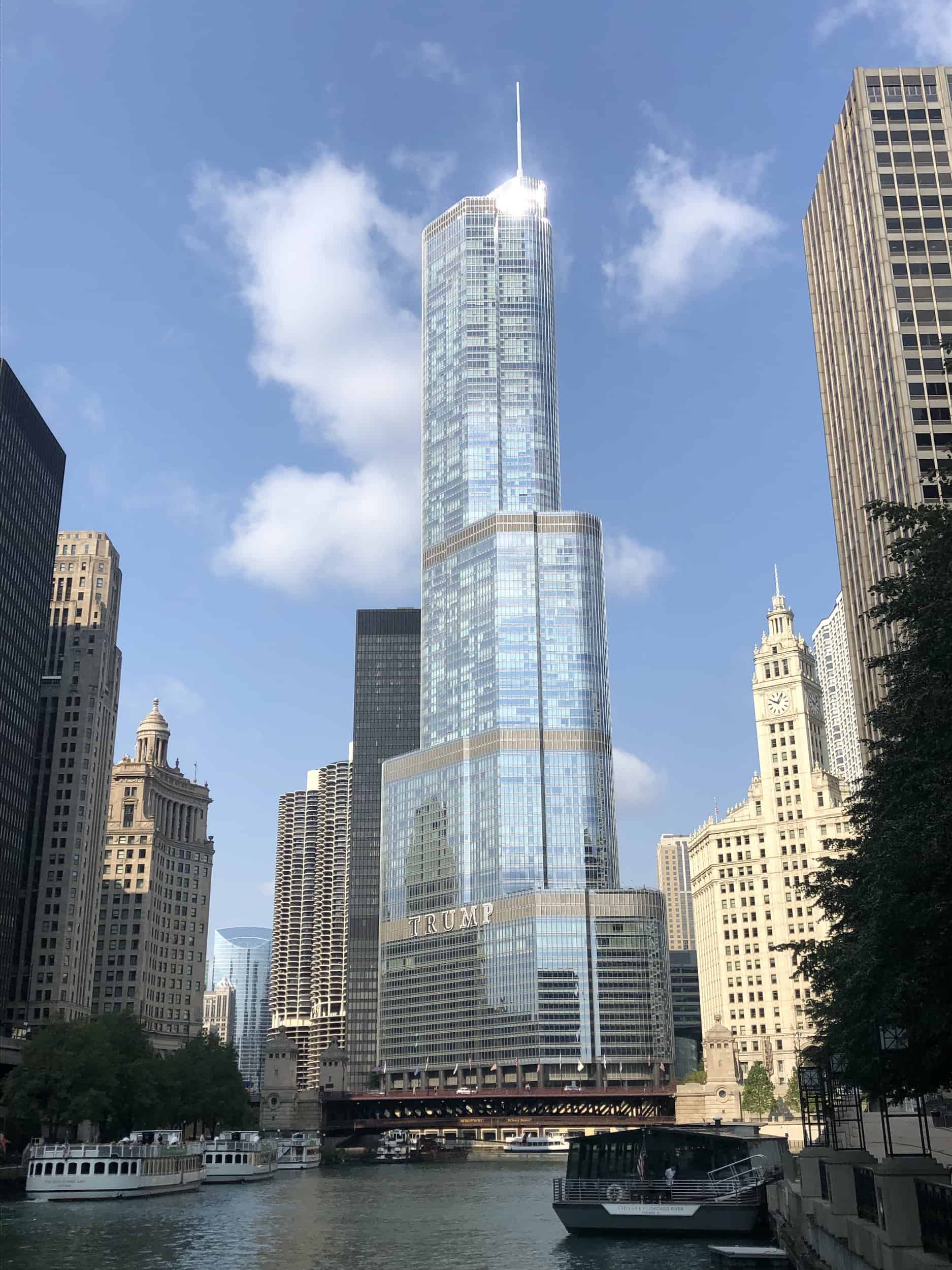 Trump International Hotel and Tower in Chicago, Illinois