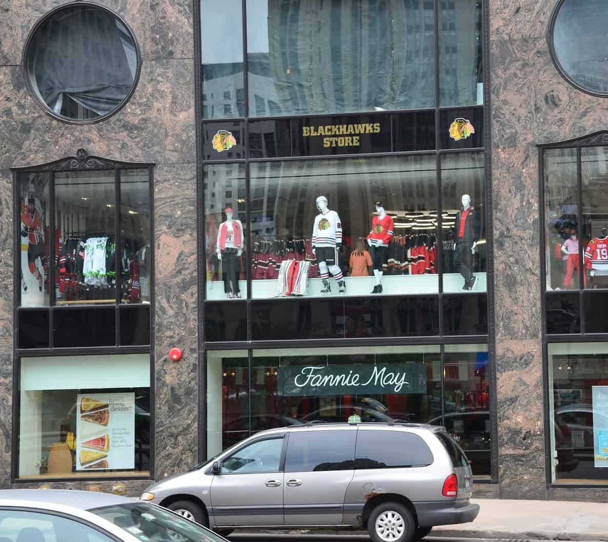 Blackhawks Store in Chicago