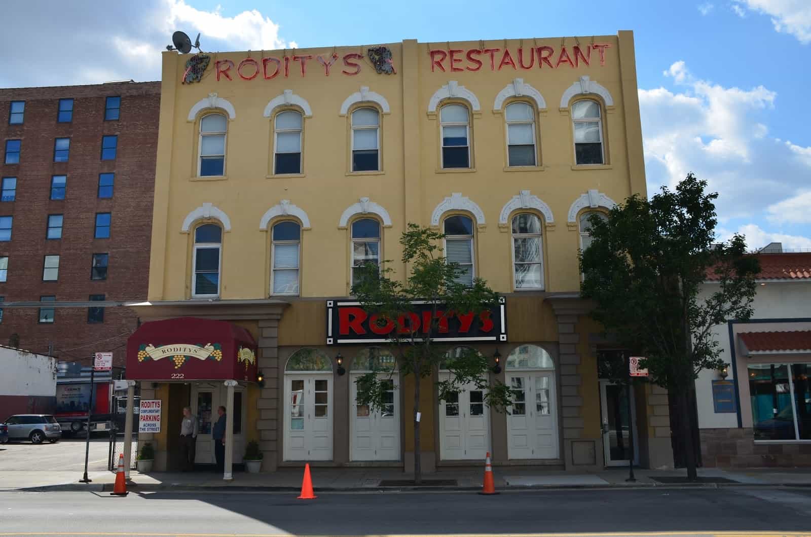 Rodity's Restaurant in Greektown Chicago
