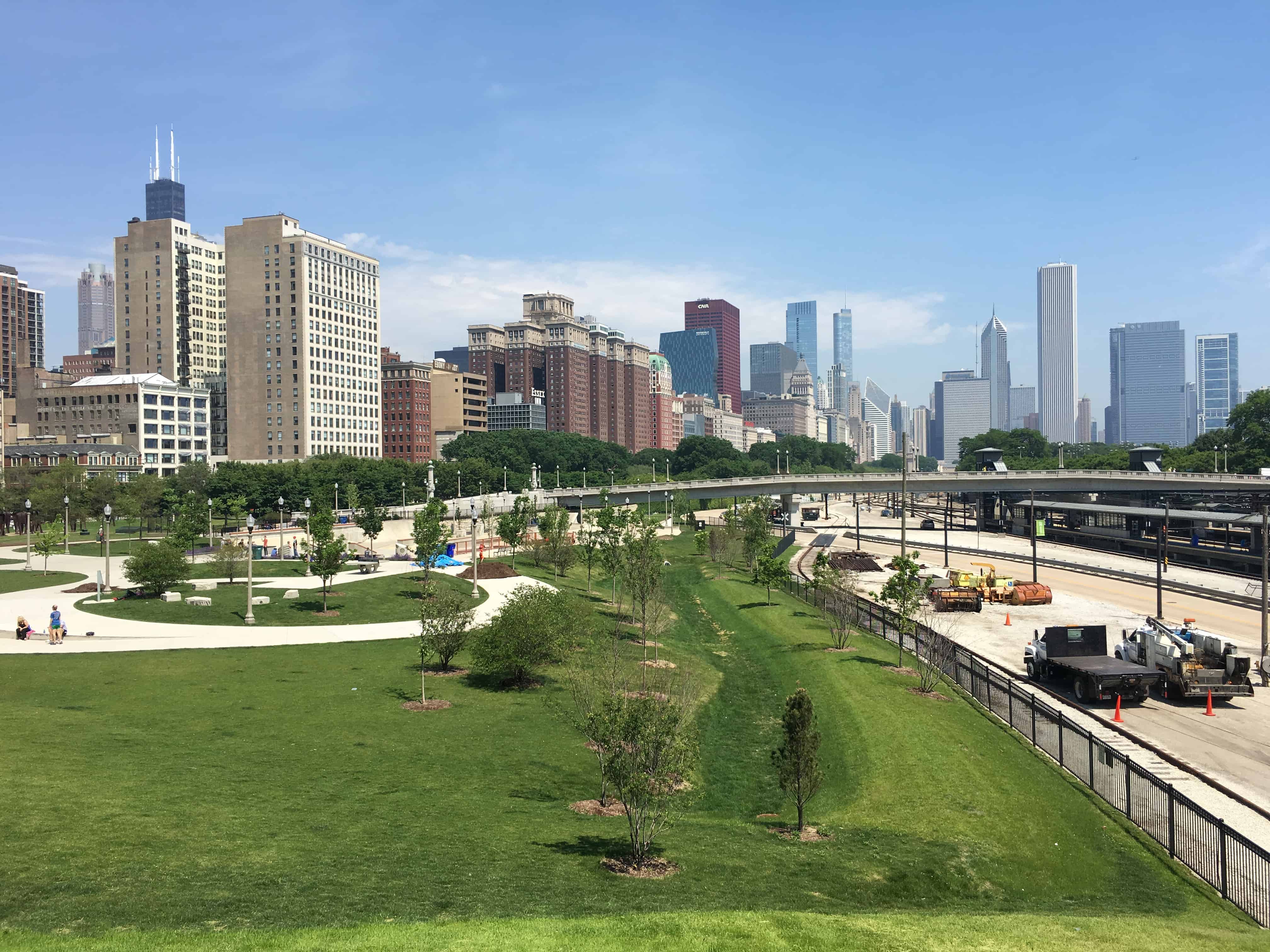 Grant Park in Chicago, Illinois