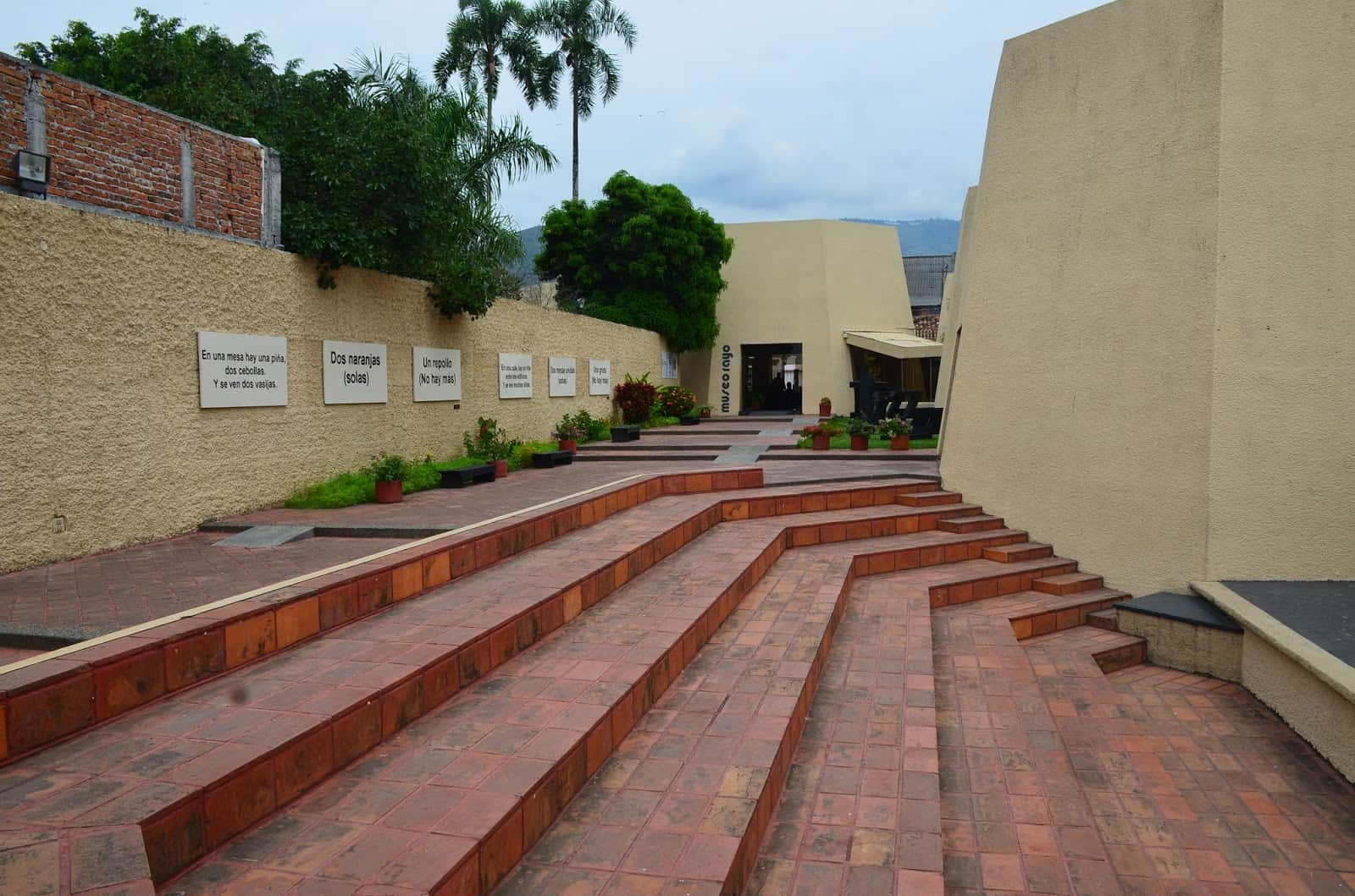 Outdoor auditorium at the Rayo Museum