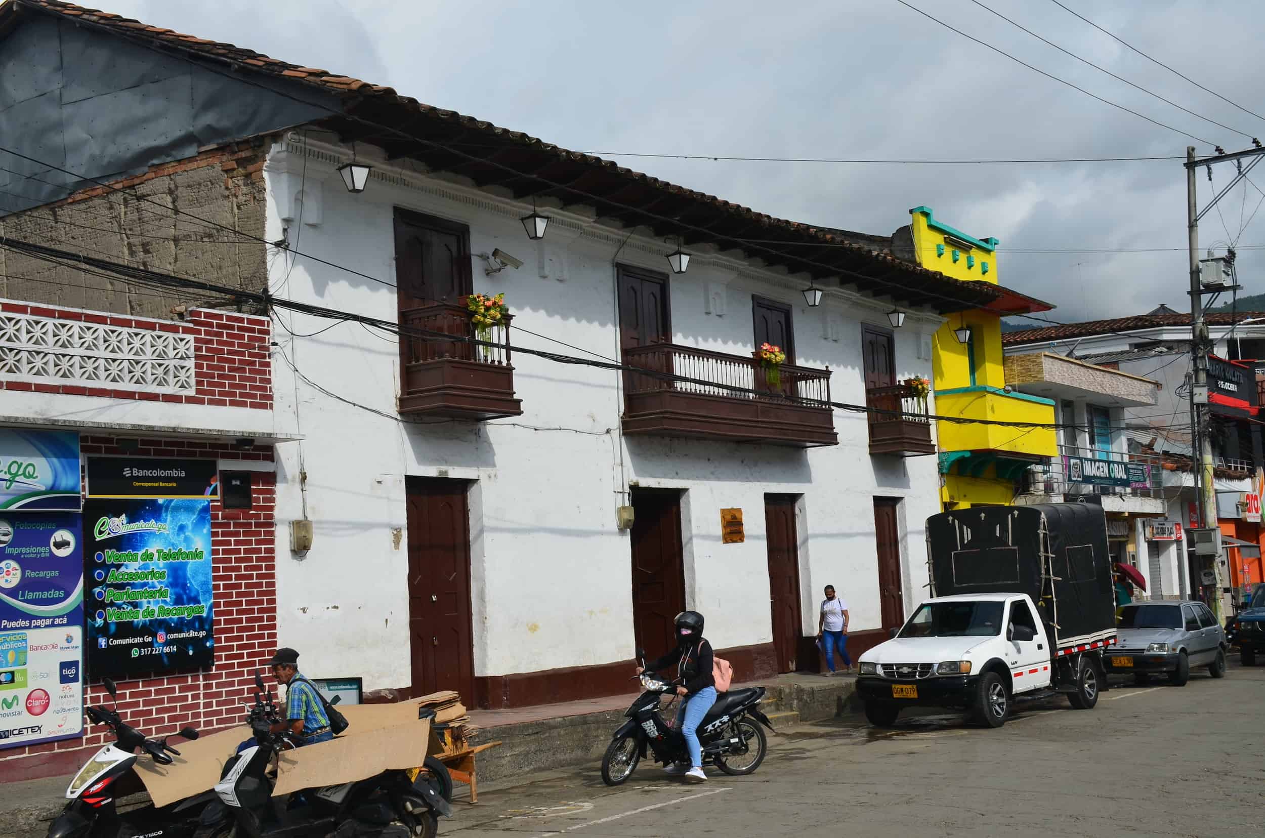 Town Hall in La Unión, Valle del Cauca, Colombia