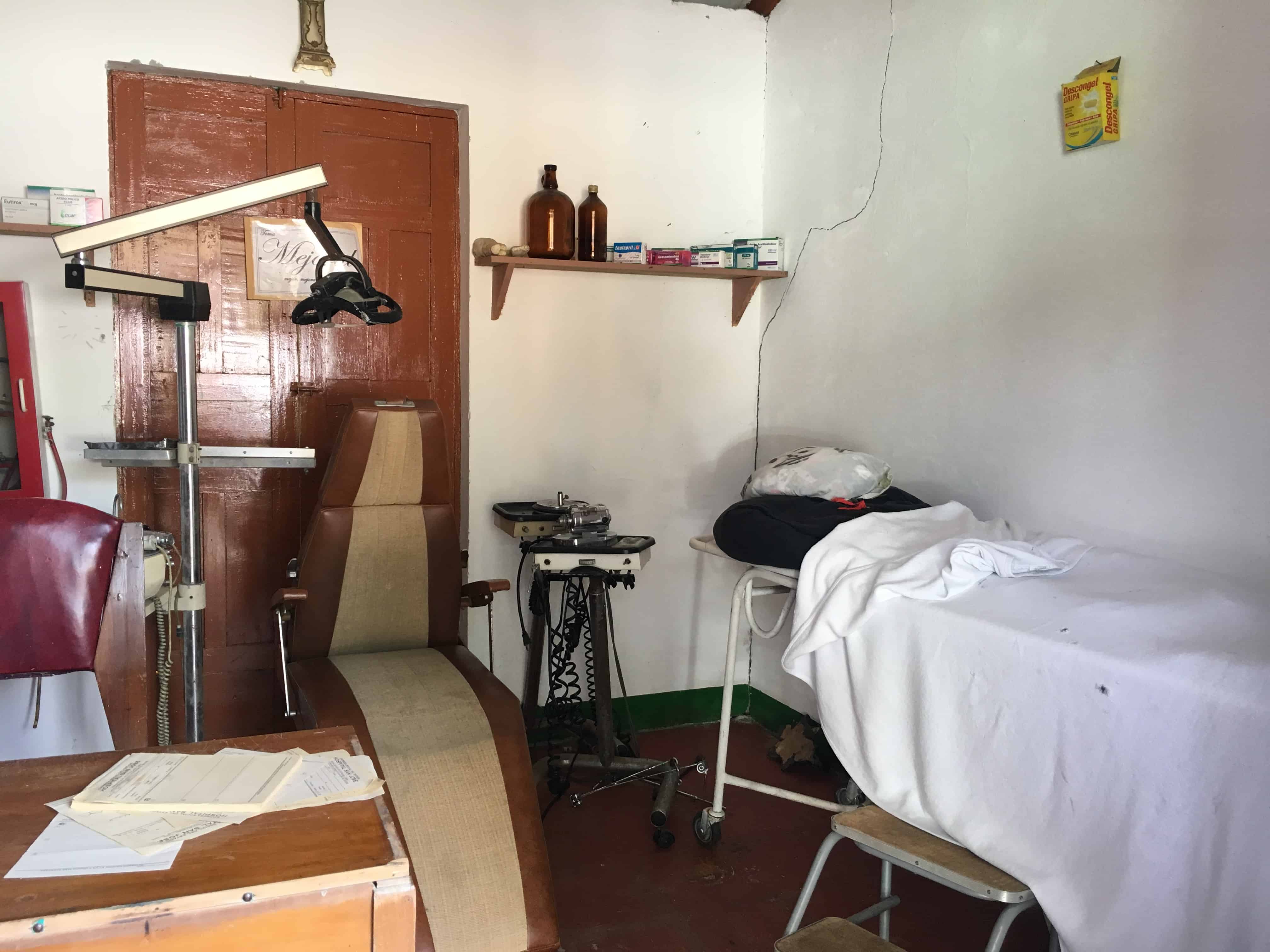 Doctor's office at Pueblito Viejo