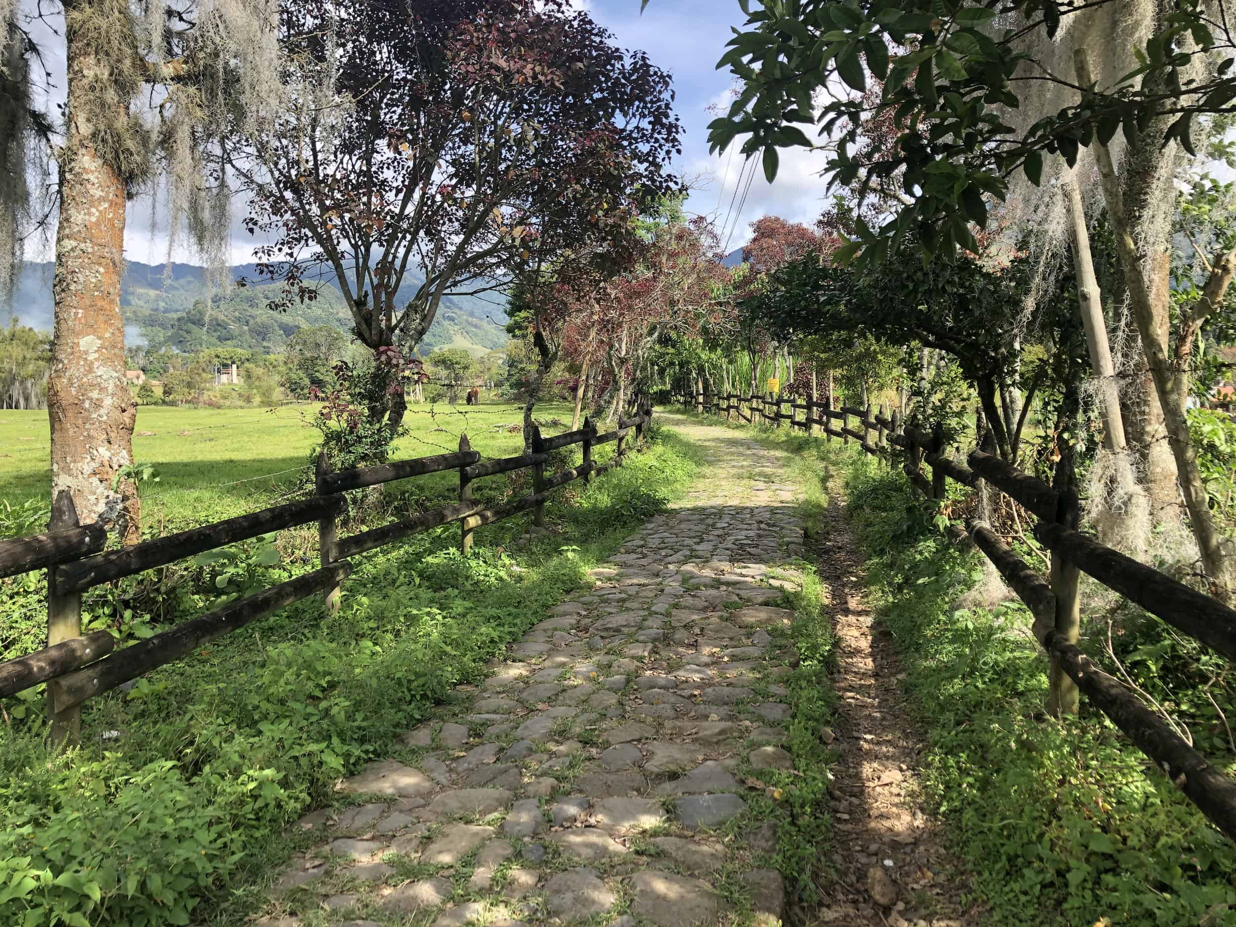 Lady Blacksmith's Path in Jardín, Antioquia, Colombia