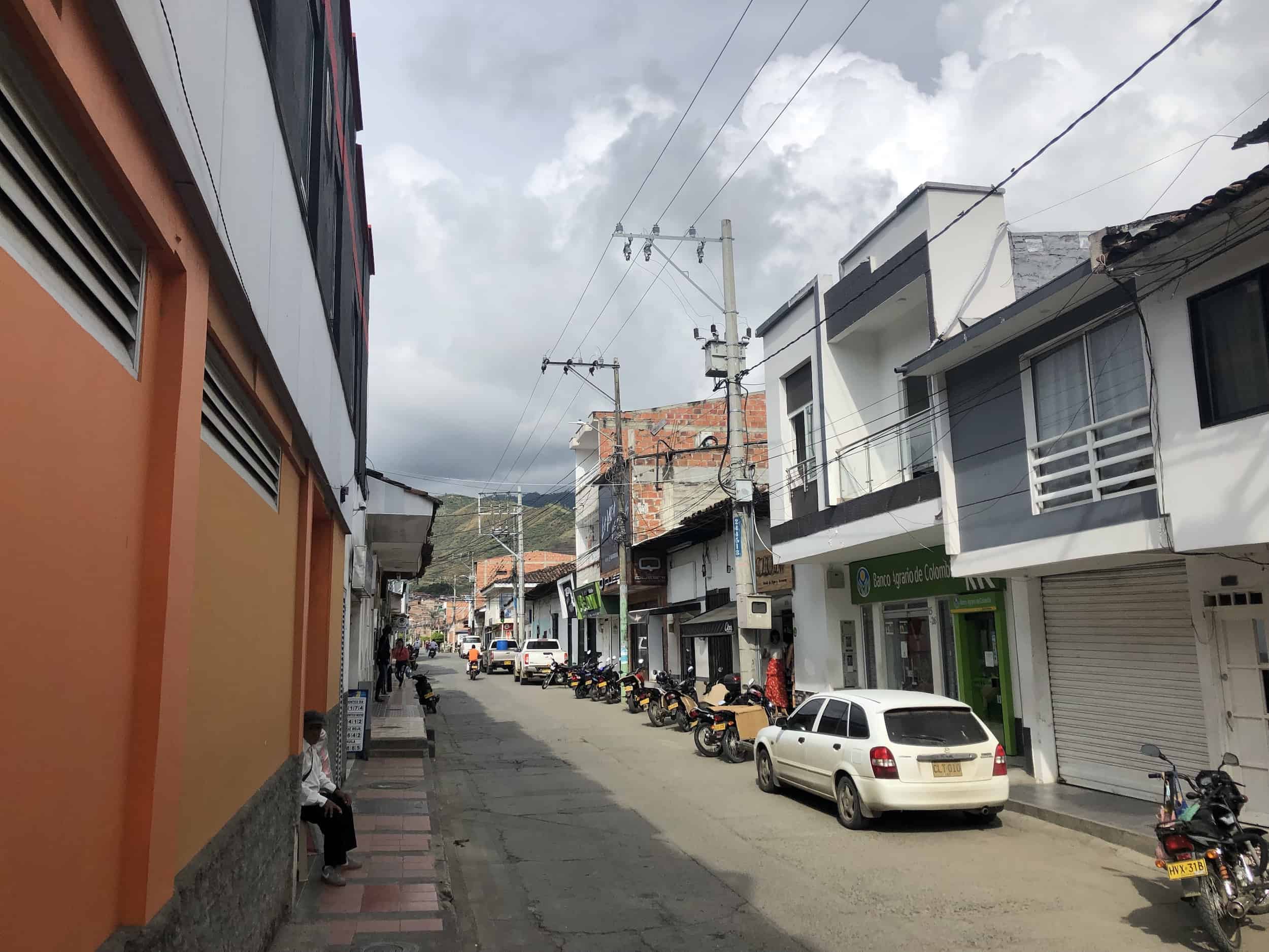 Street in La Unión