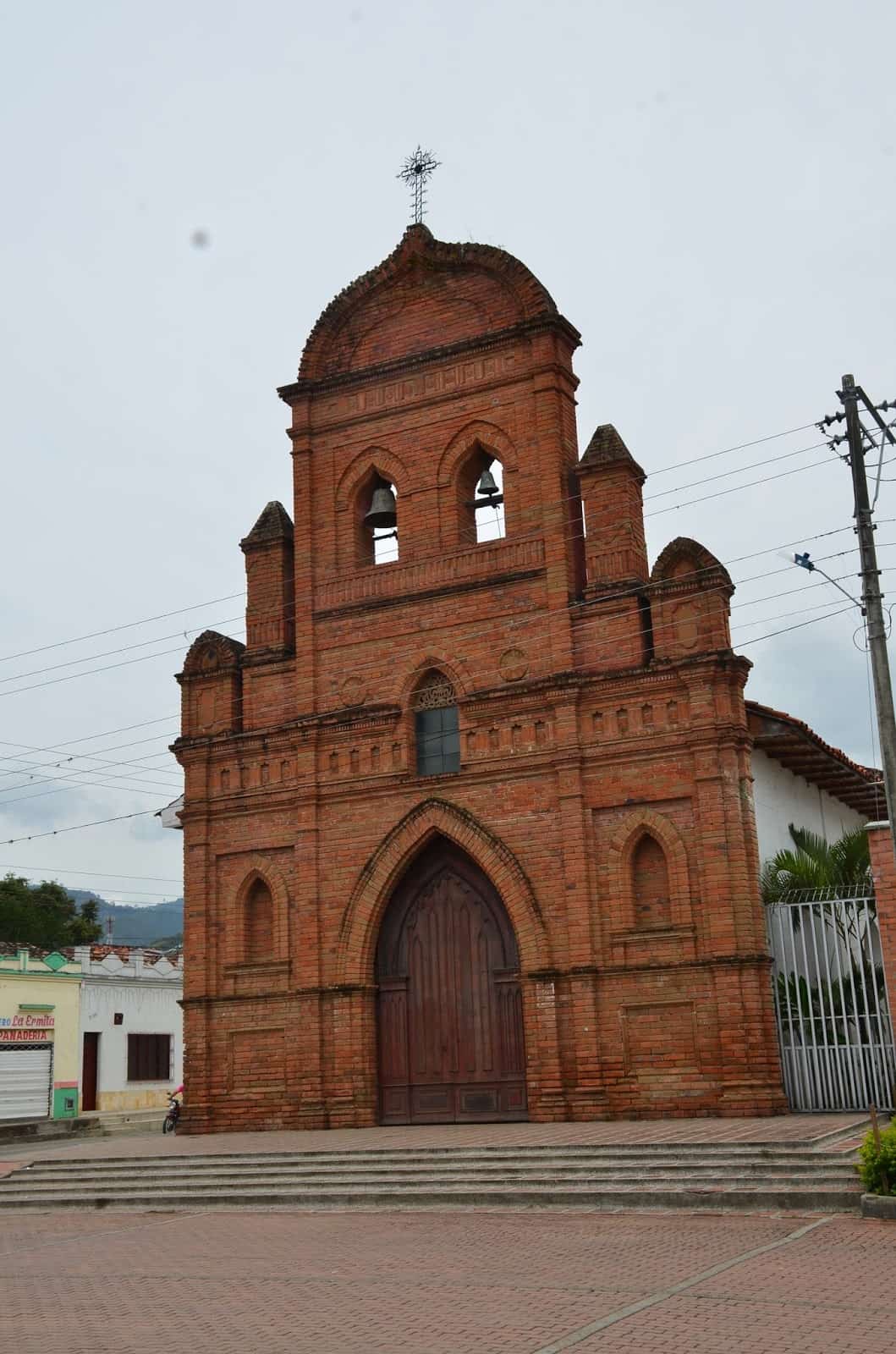 Chapel of the Hermitage in Roldanillo Colombia Valle del Cauca
