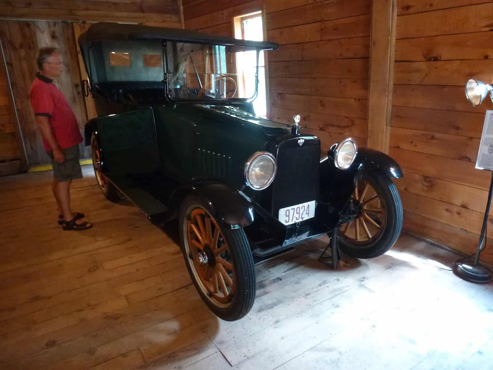 1916 Saxon Six at Charles Lindbergh House and Museum in Little Falls, Minnesota
