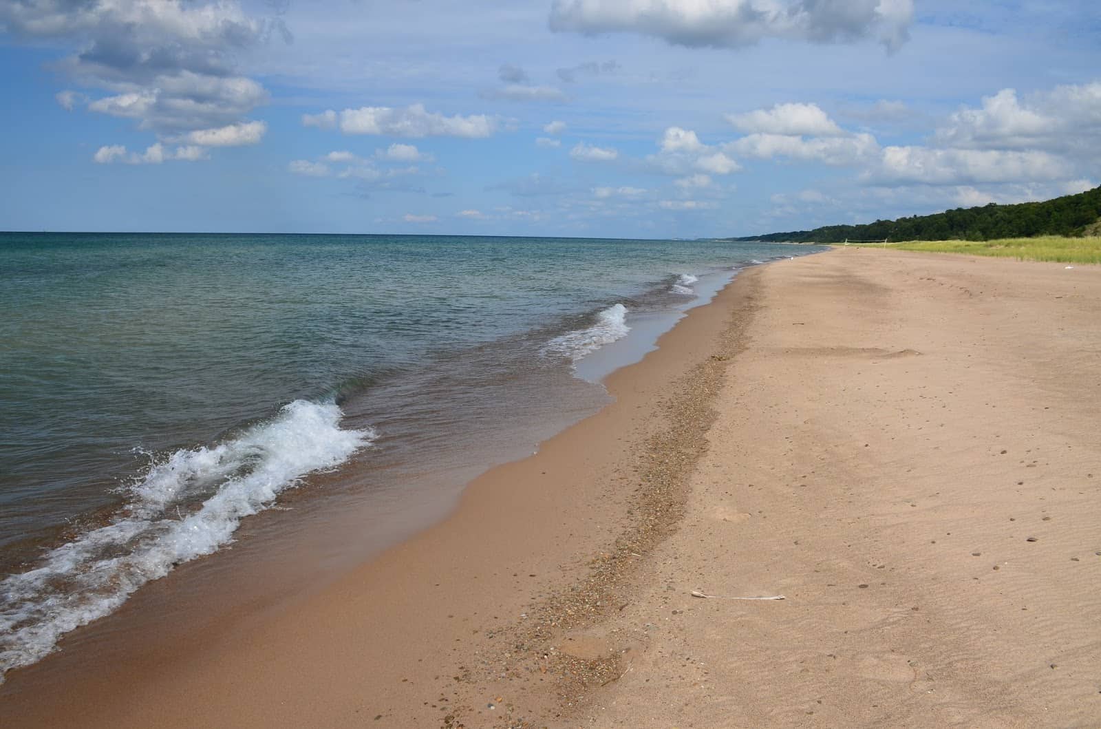Beach at Cowles Bog trail Indiana Dunes National Park