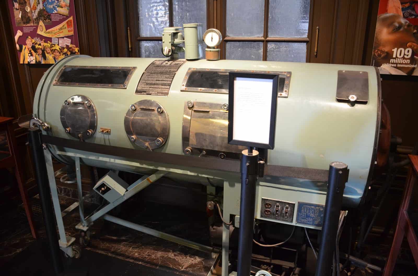 Iron Lung at the International Museum of Surgical Science, Gold Coast Chicago
