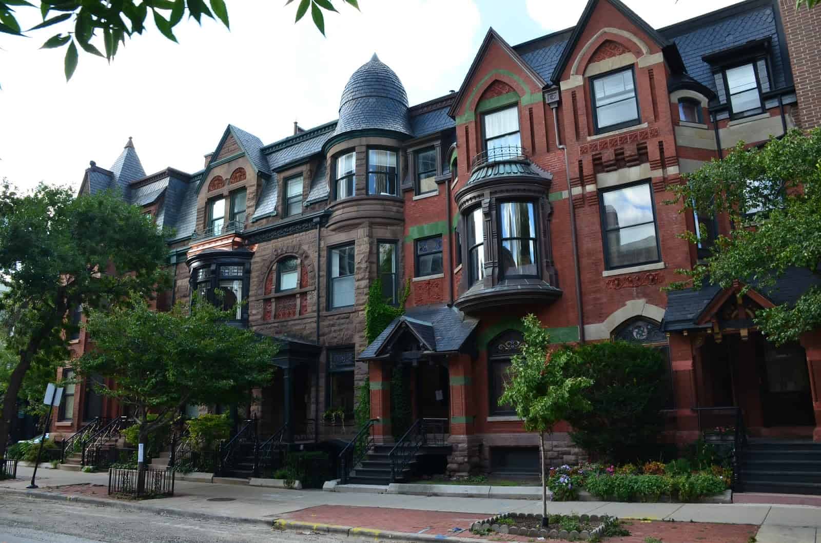 Olsen-Hansen Row Houses in Old Town Chicago