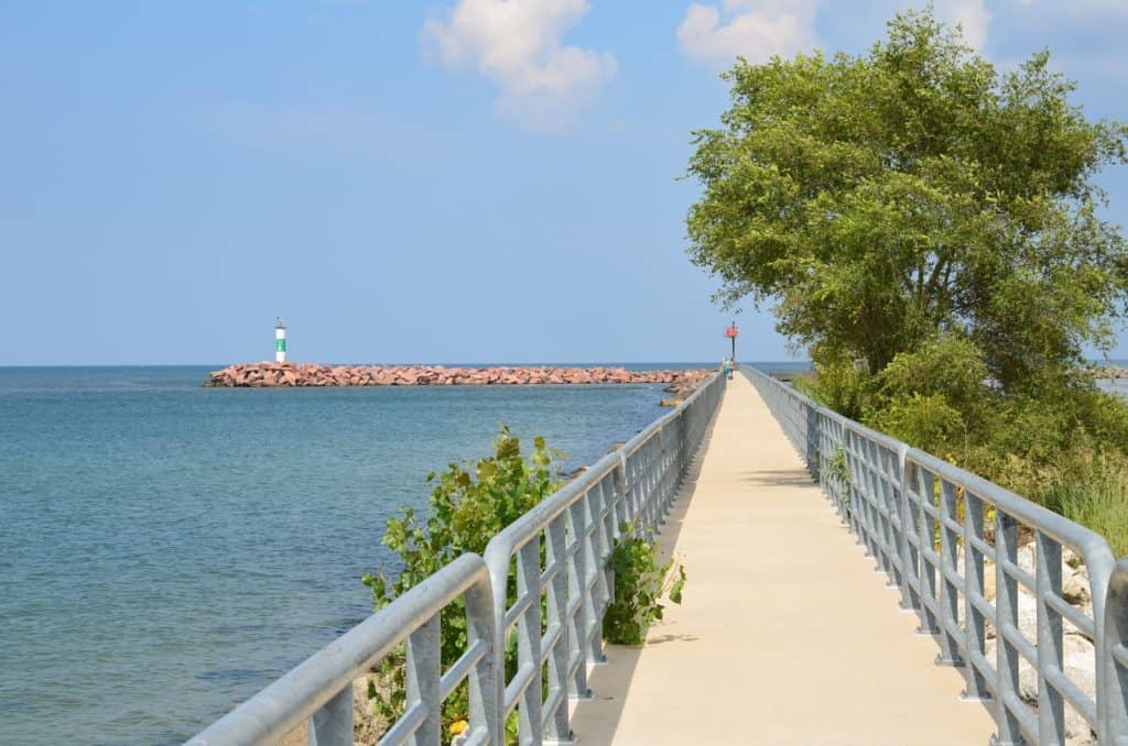 Portage Lakefront and Riverwalk at Indiana Dunes National Lakeshore