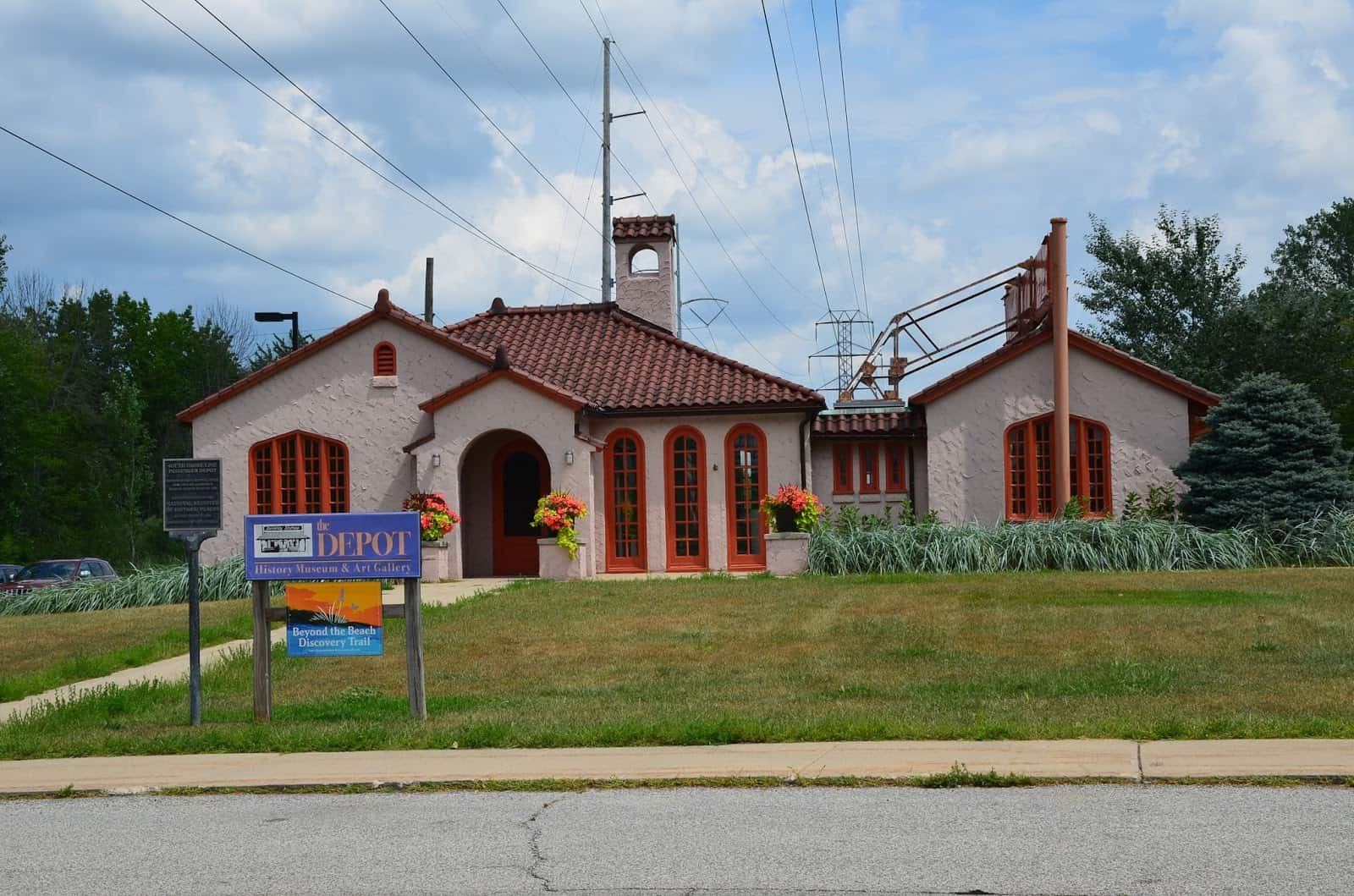 Beverly Shores Depot in Porter County, indiana