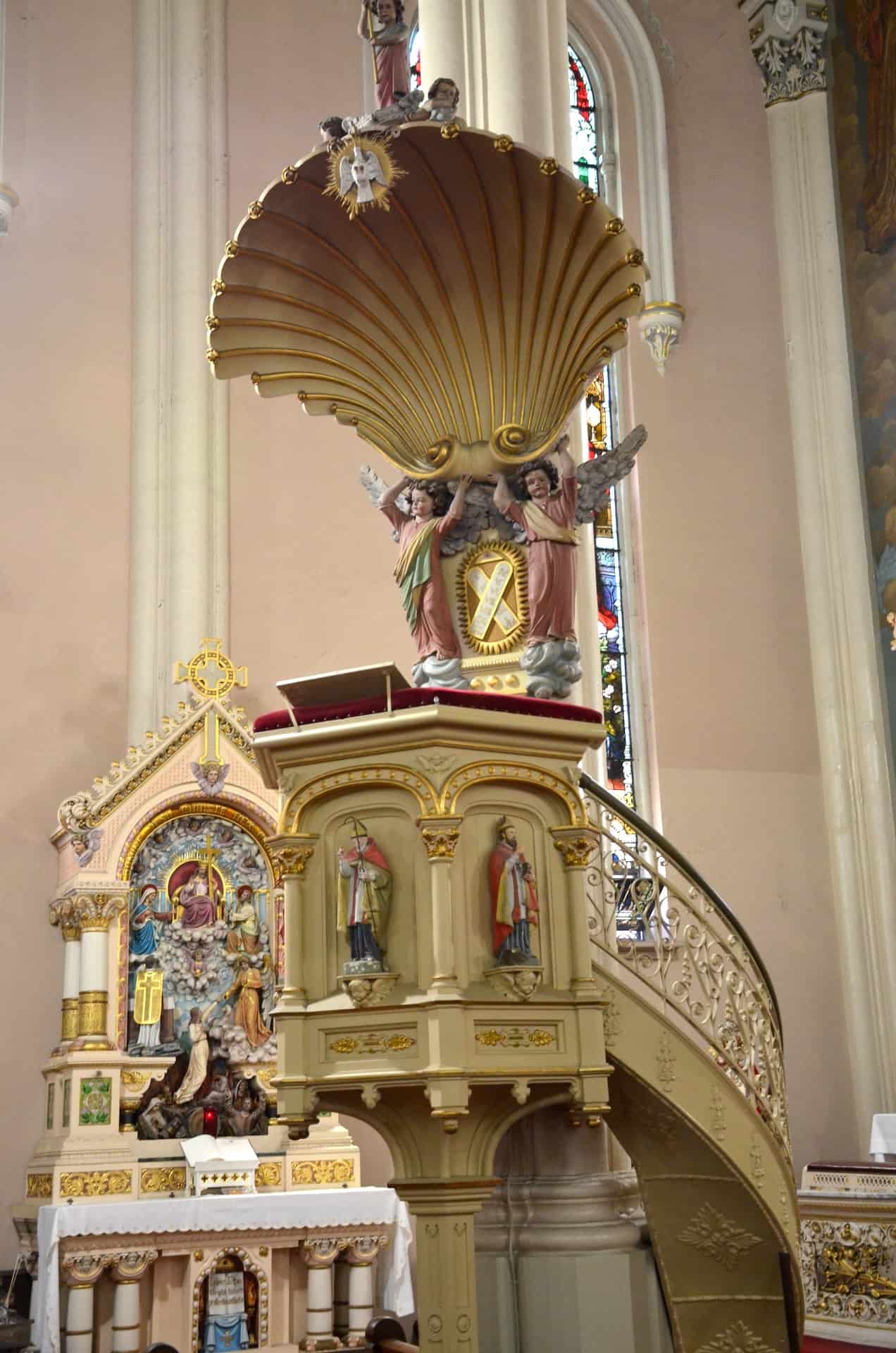 Pulpit at St. Michael's Church