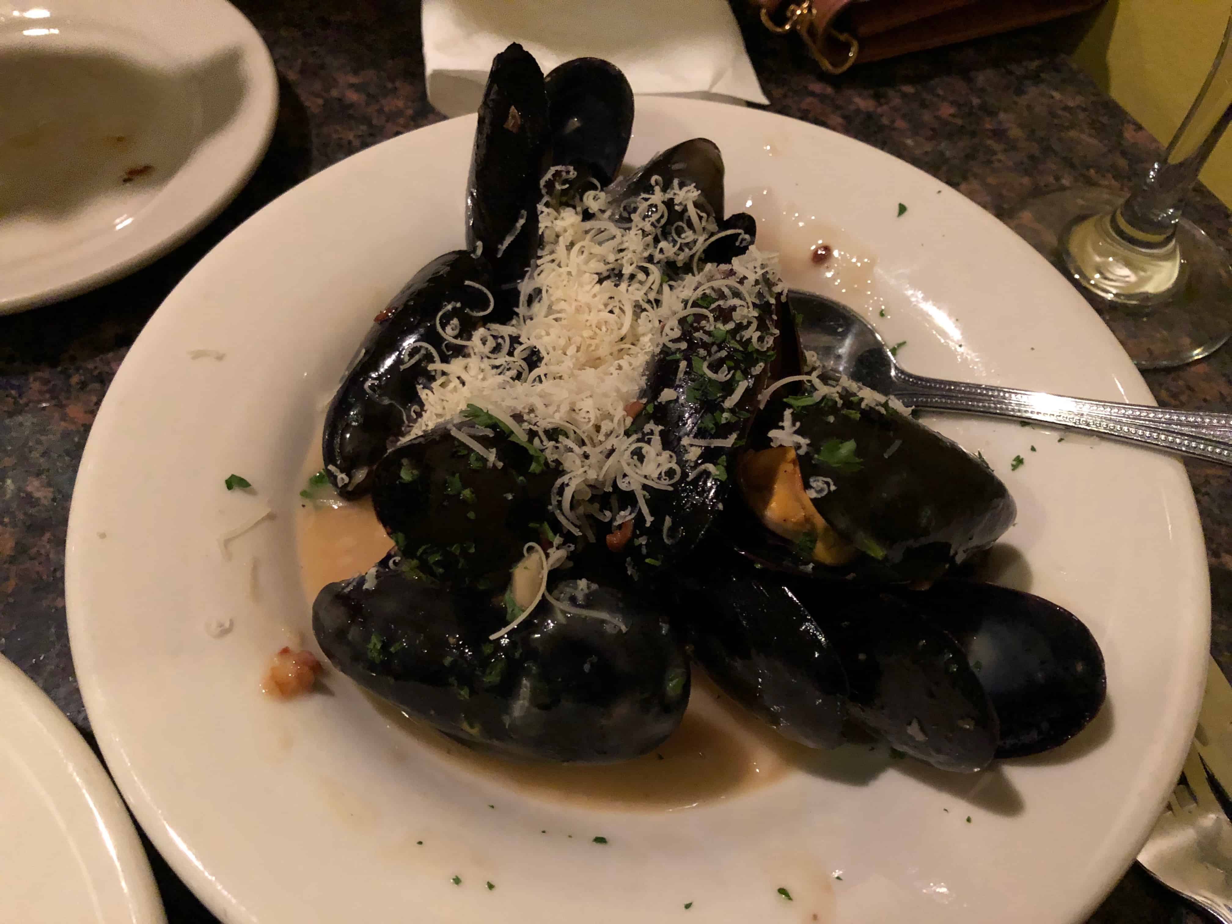 Mussels at Lucrezia in Chesterton, indiana