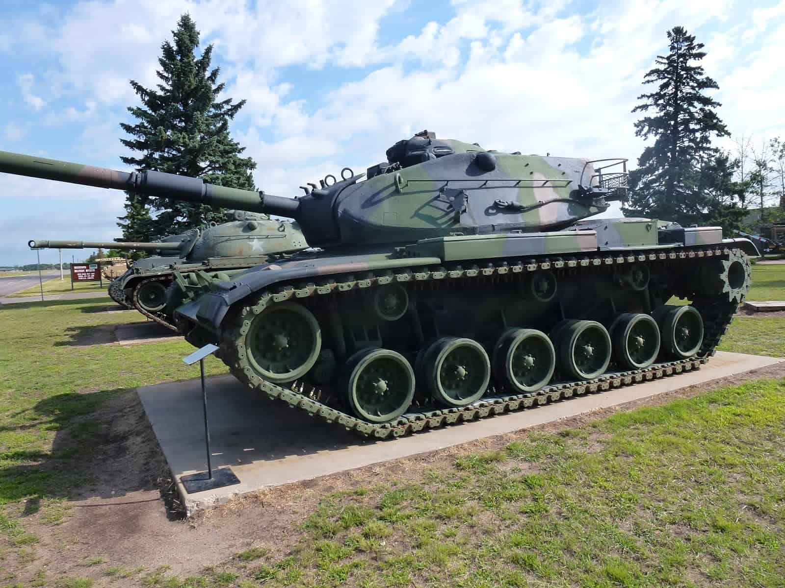 Tank at Minnesota Military Museum at Camp Ripley