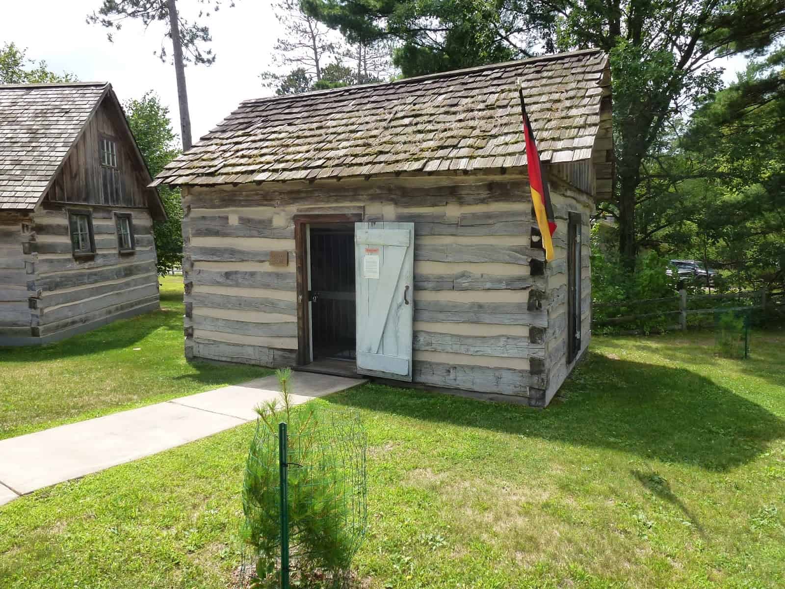 German House at Pioneer Village in Nisswa, Minnesota