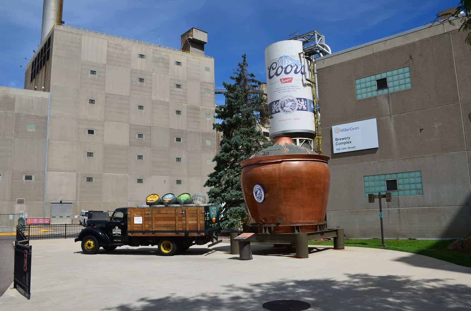 Coors brewery in Golden, Colorado