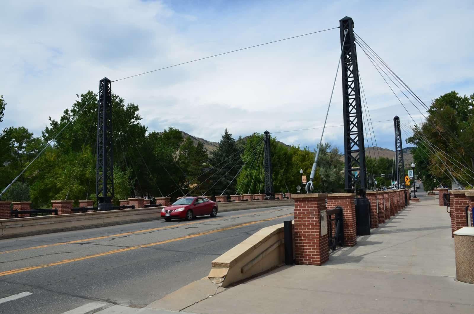 Washington Avenue Bridge in Golden, Colorado