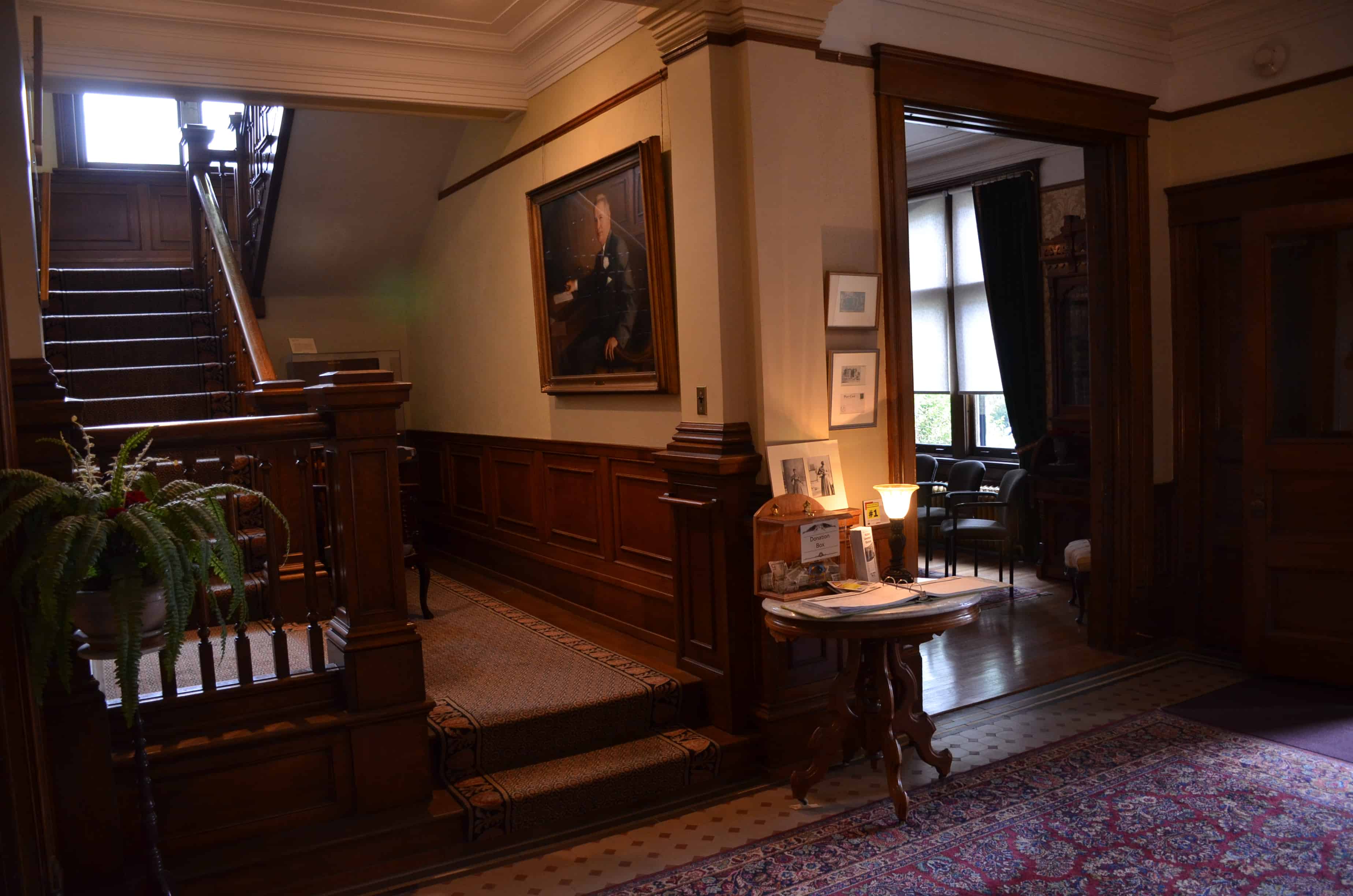 Foyer in the Wyoming Governor's Mansion in Cheyenne