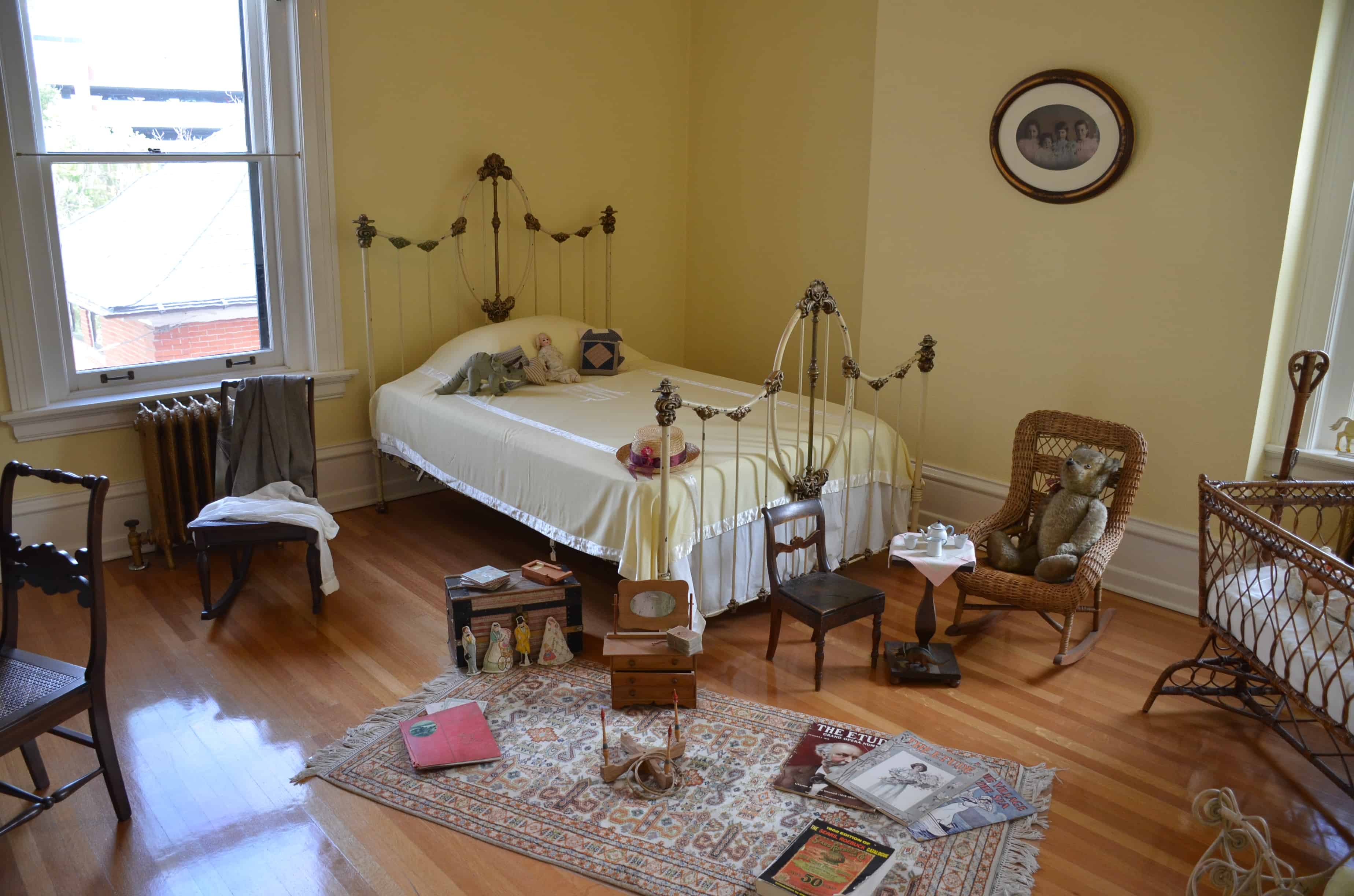 Children's room in the Wyoming Governor's Mansion in Cheyenne