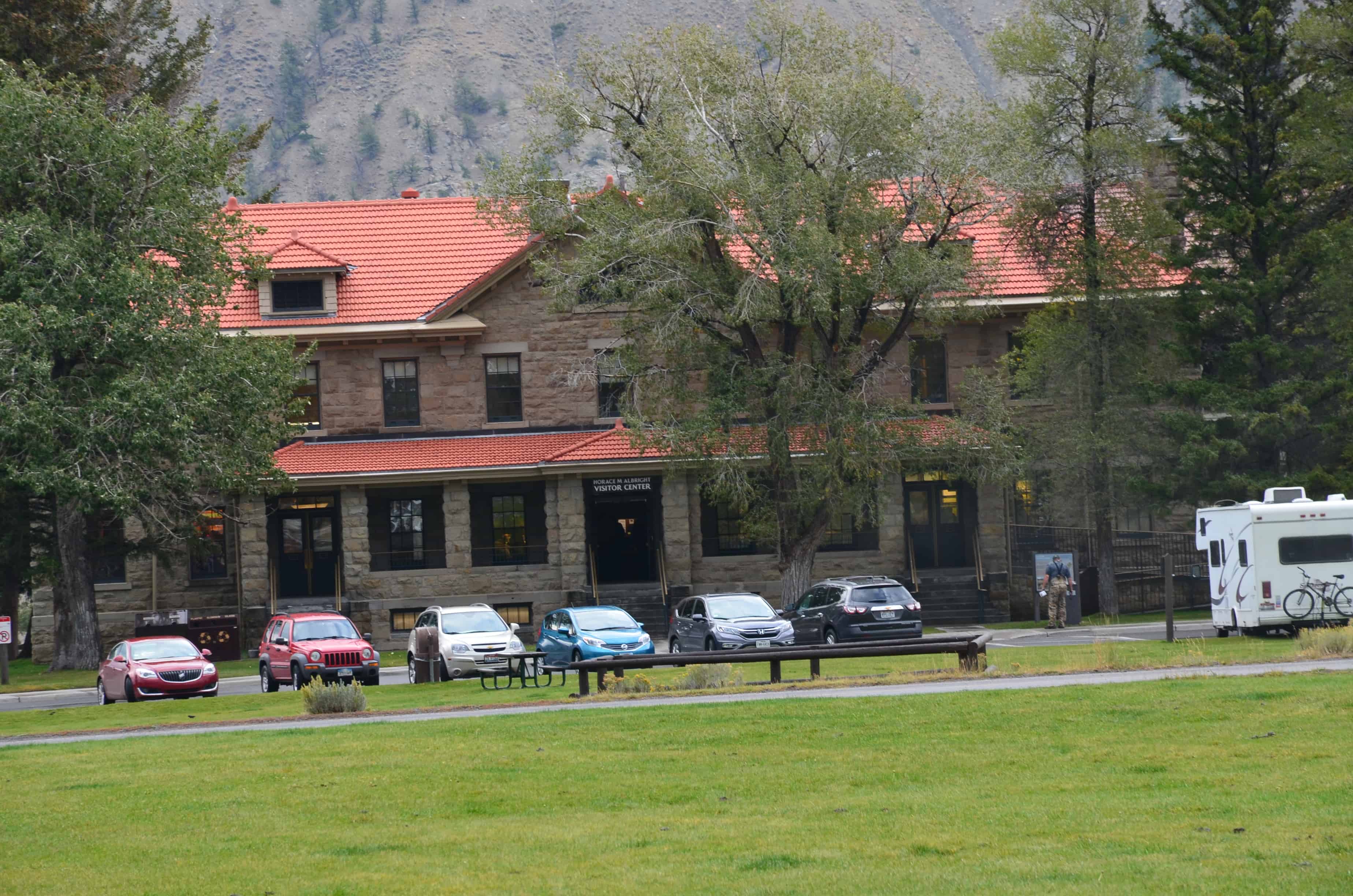 Albright Visitor Center at Mammoth Hot Springs