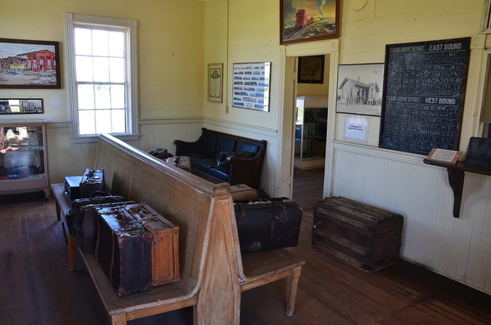 Brady Island Depot at Lincoln Country Historical Museum