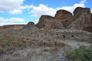 Pueblo del Arroyo at Chaco Culture National Historical Park in New Mexico