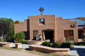 Santo Niño Prayer Portal at the Santuario de Chimayó in Chimayó, New Mexico