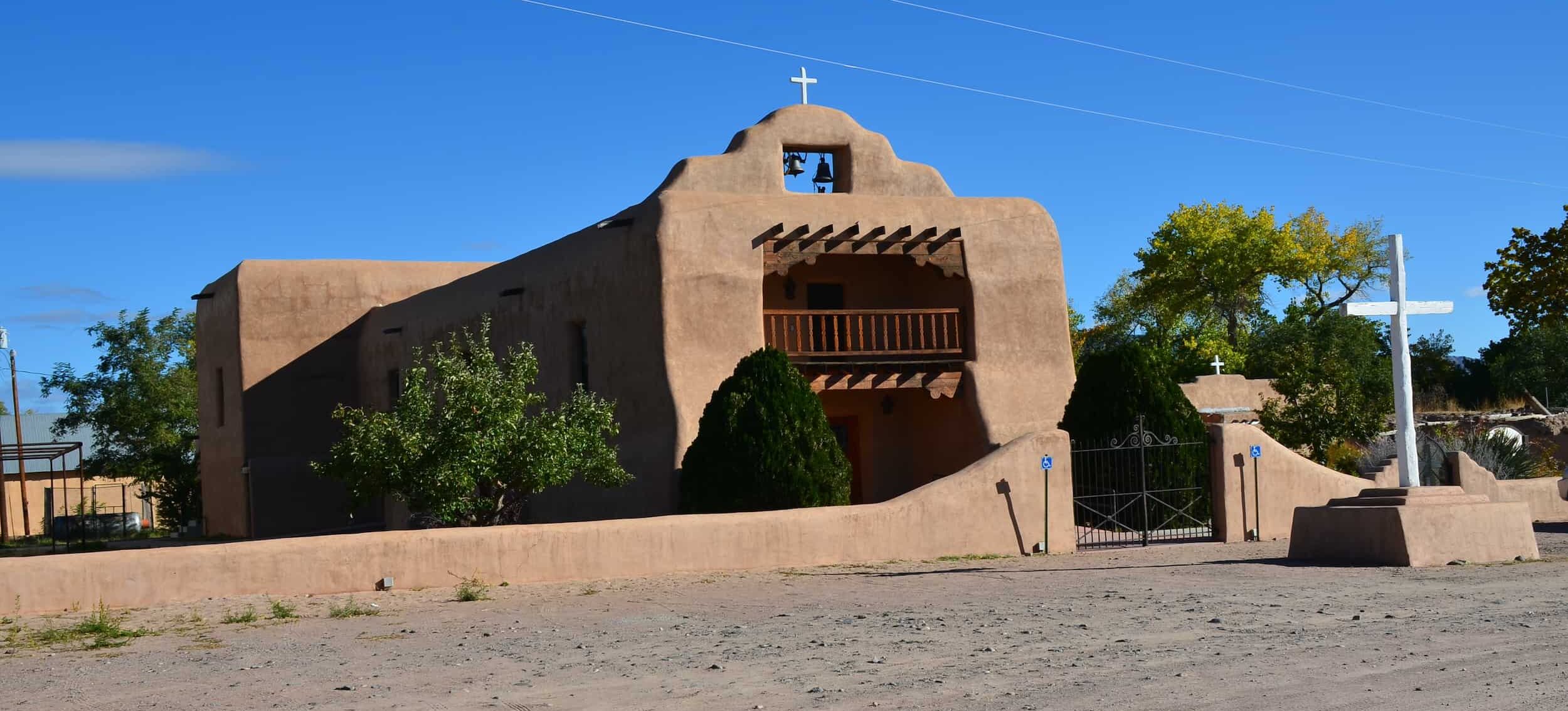 St. Thomas the Apostle Catholic Church in Abiquiu, New Mexico