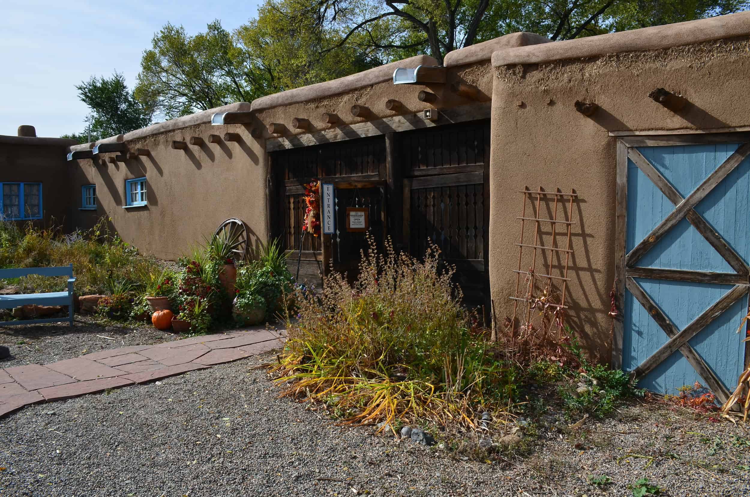 Ernest L. Blumenschein Home and Museum in the Downtown Taos Historic District of Taos, New Mexico
