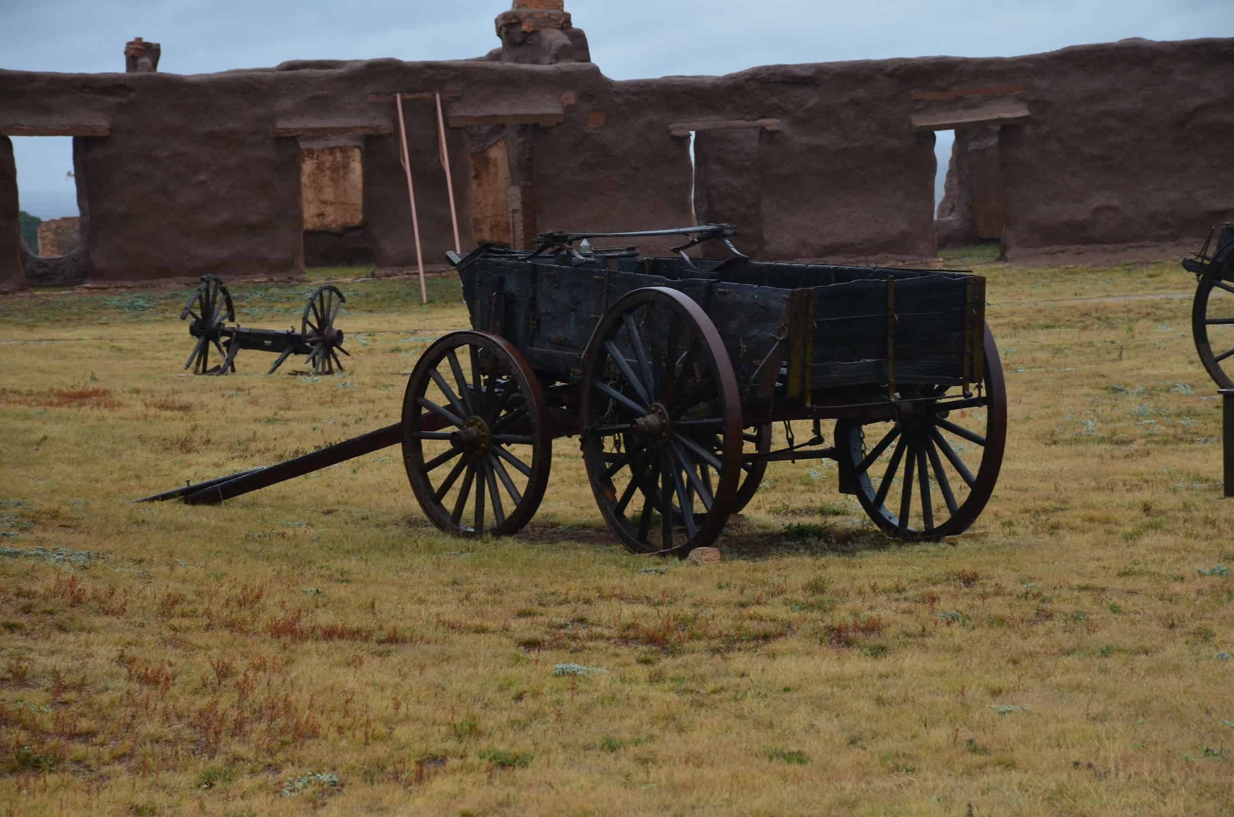Mechanics' Corral at Fort Union National Monument in New Mexico