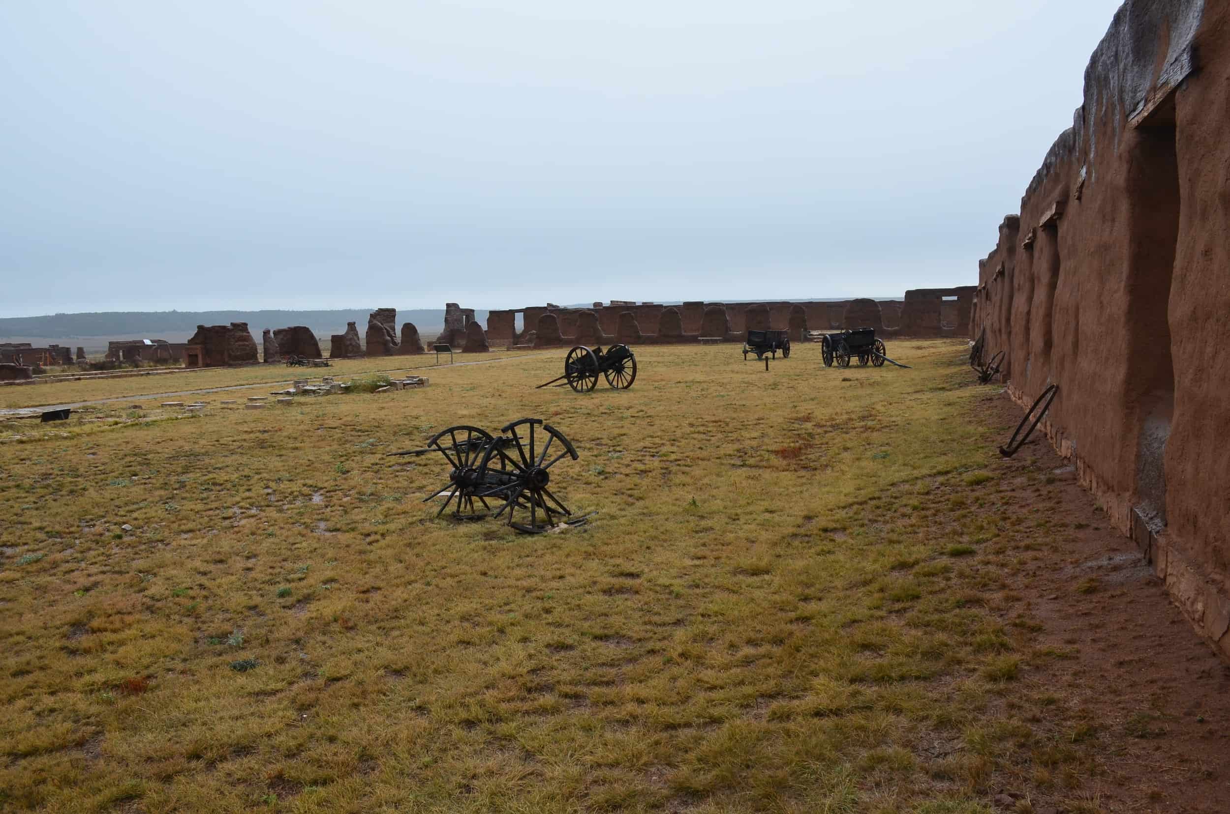 Mechanics' Corral at Fort Union National Monument in New Mexico