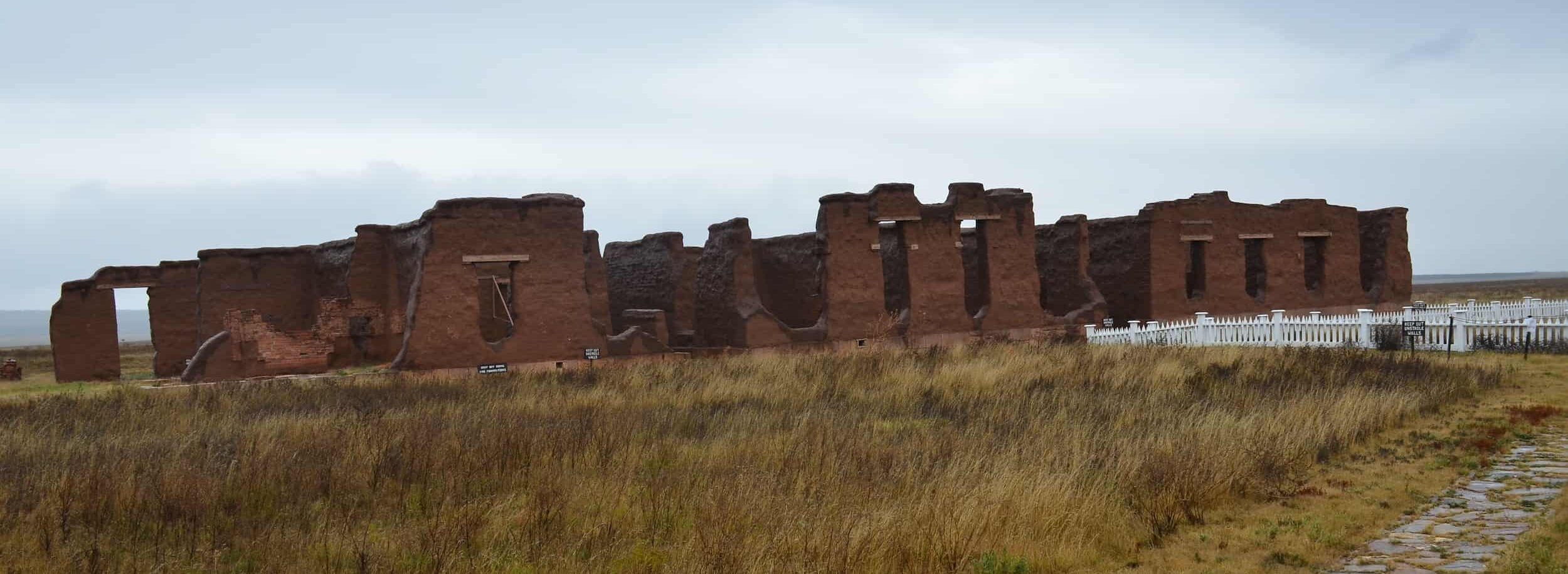 Hospital at Fort Union National Monument in New Mexico