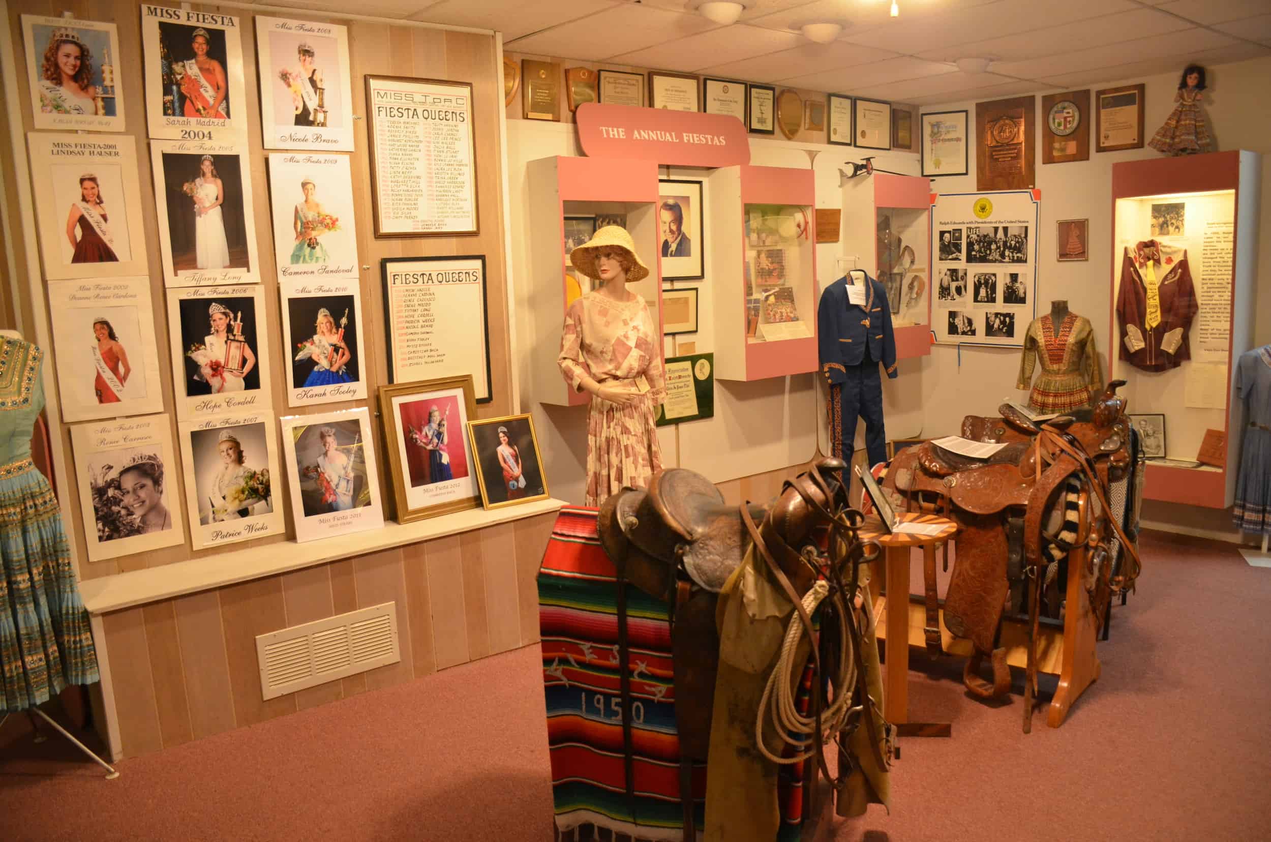 Ralph Edwards Room at the Geronimo Springs Museum in Truth or Consequences, New Mexico