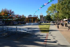 Mesilla Plaza in Mesilla, New Mexico