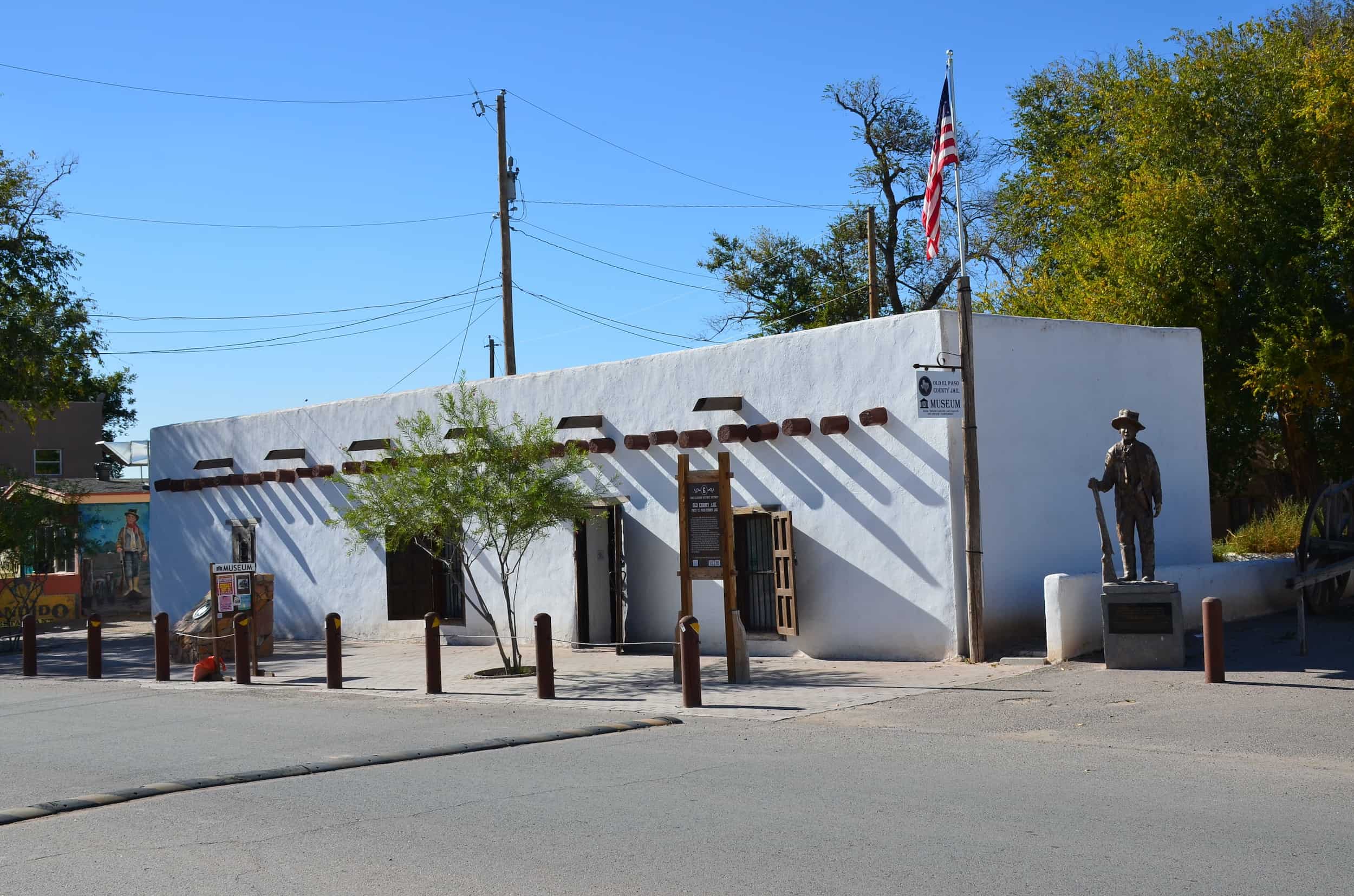 Old El Paso County Jail in San Elizario, Texas