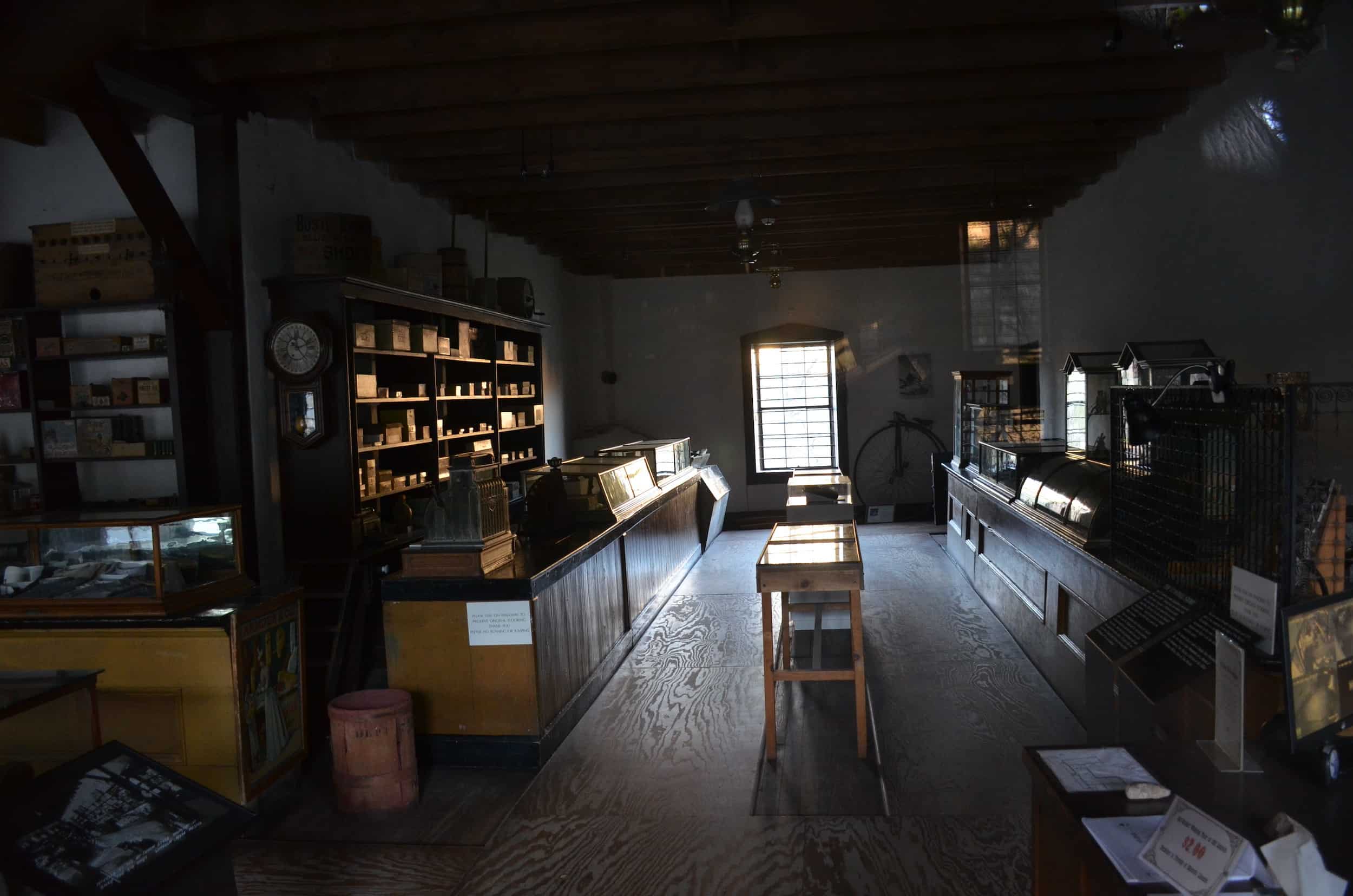 Tunstall Store in the town of Lincoln at the Lincoln Historic Site in New Mexico
