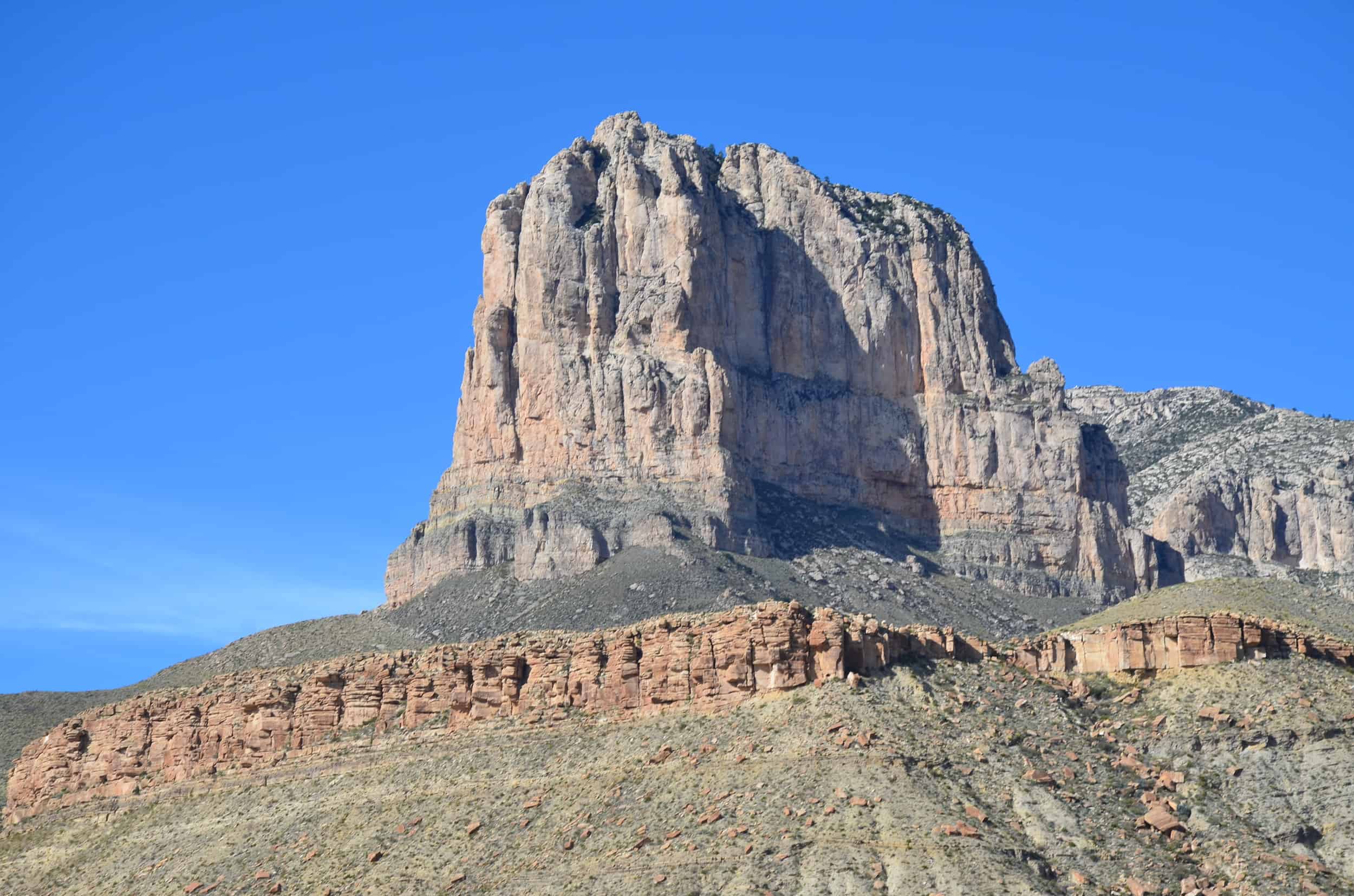 El Capitan at Guadalupe Mountains National Park in Texas