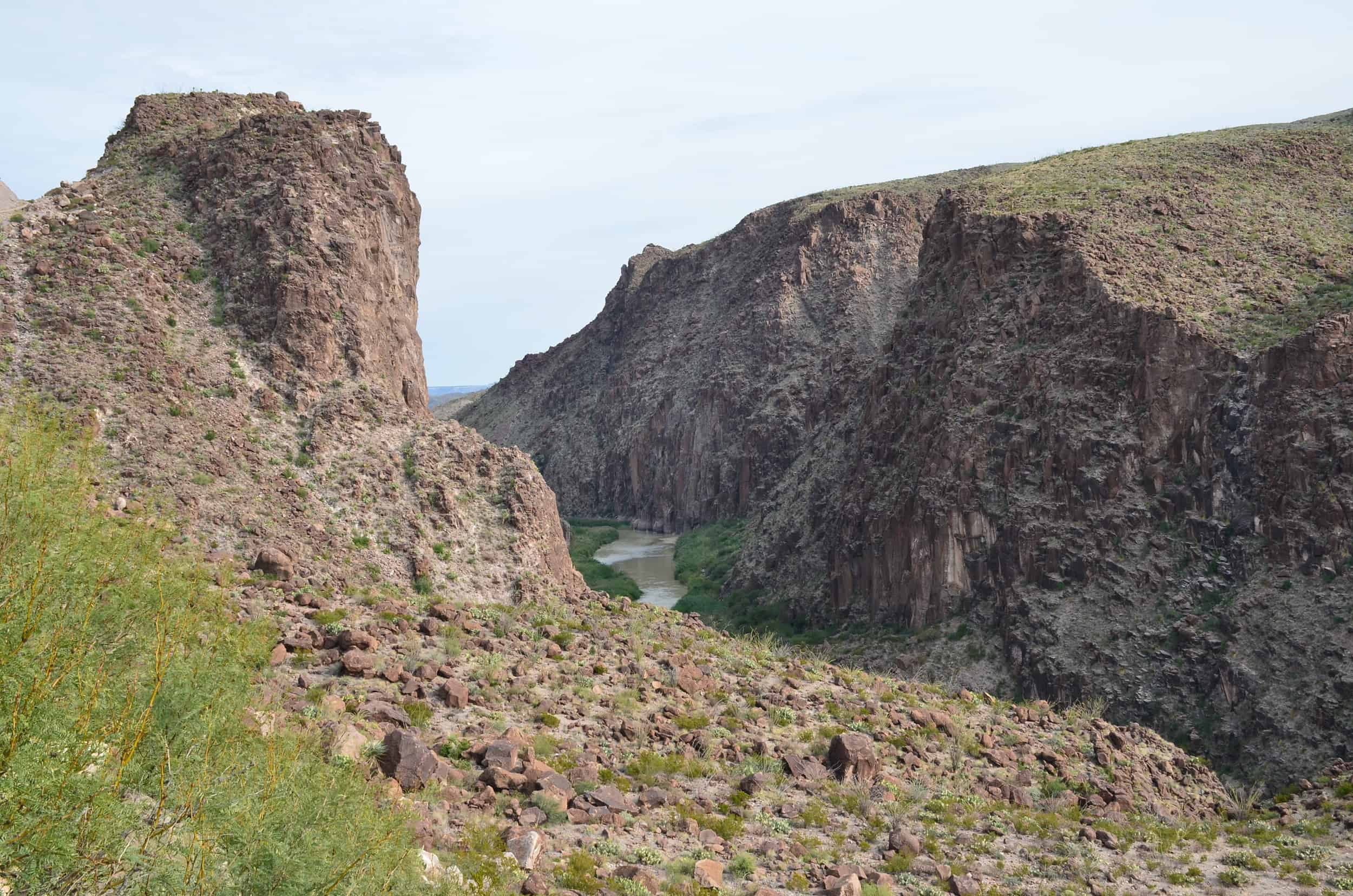 Canyon at Big Bend Ranch State Park in Texas