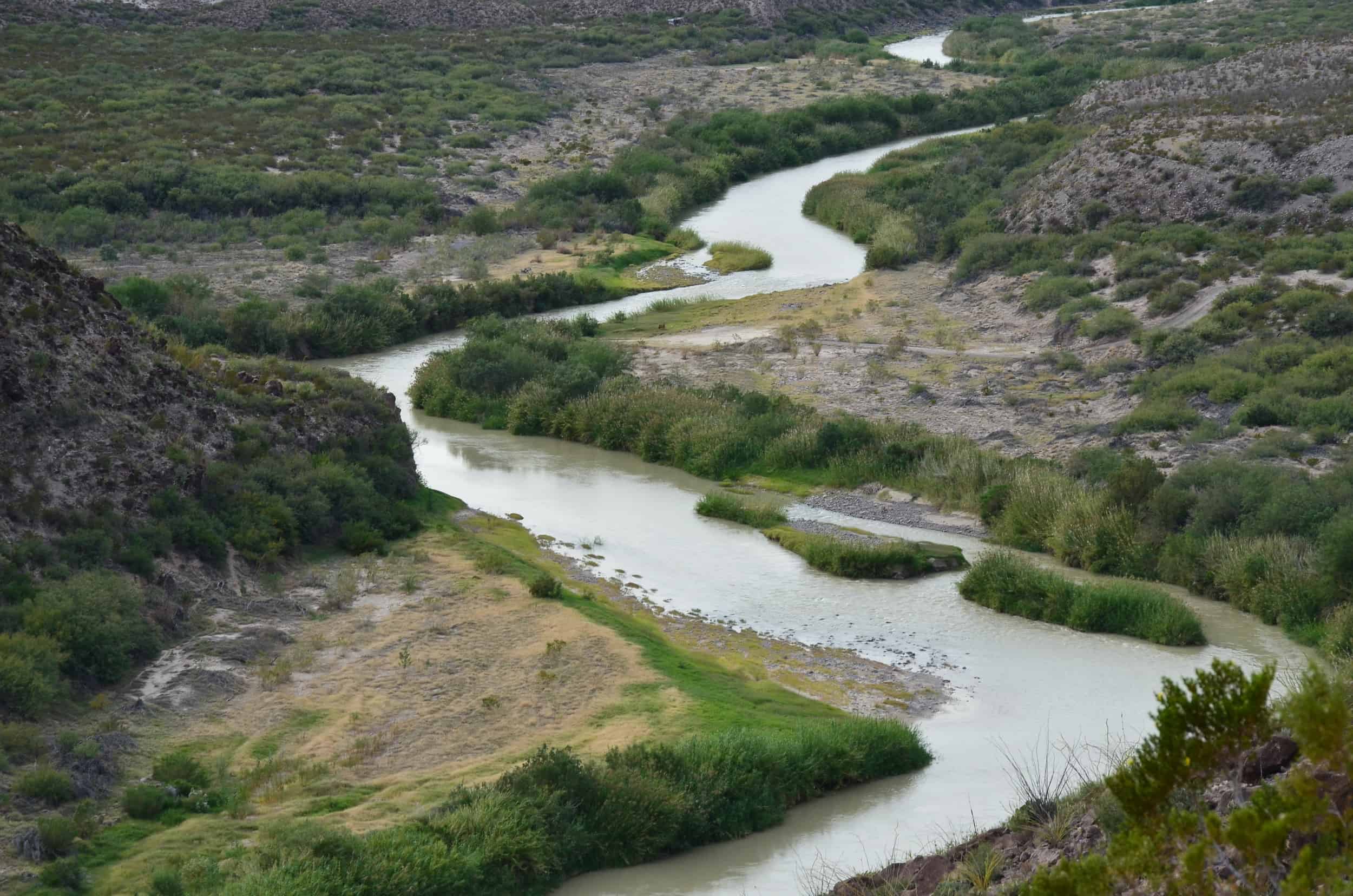 Rio Grande at Big Bend Ranch State Park in Texas