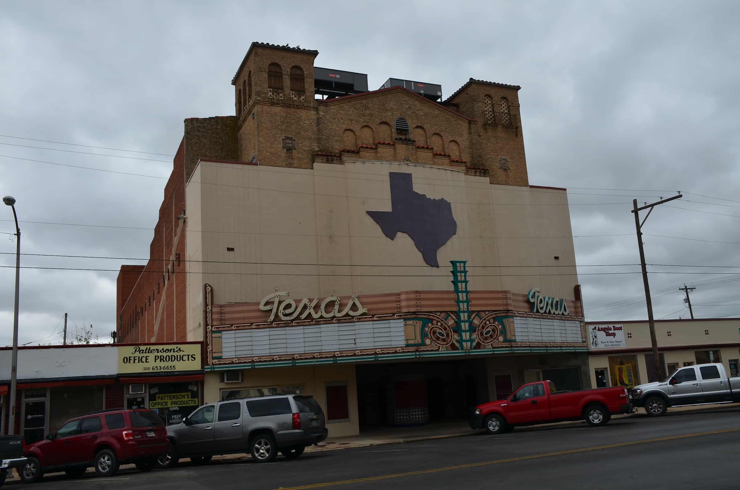 Texas Theatre in San Angelo, Texas
