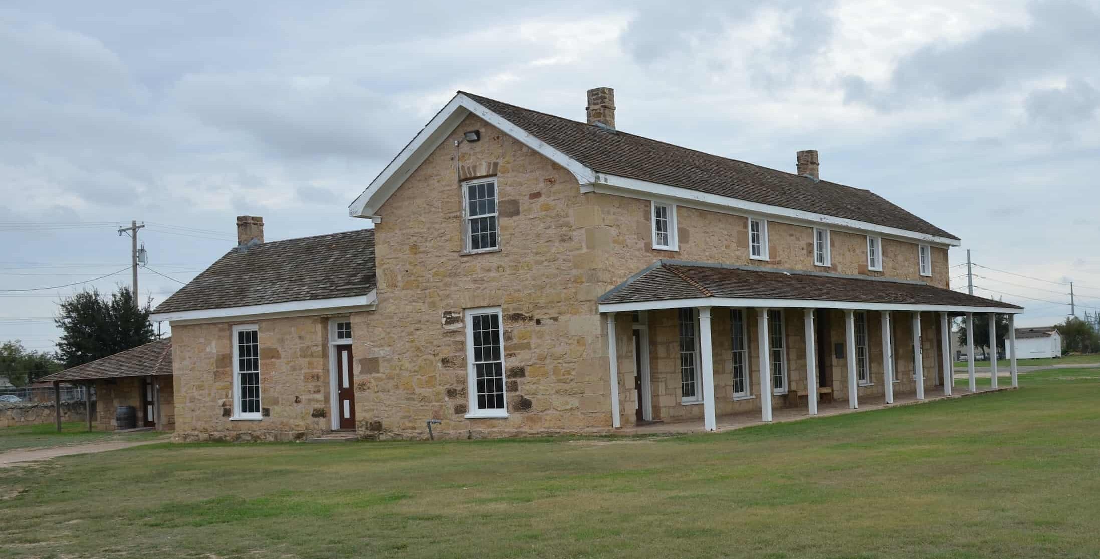 Headquarters at Fort Concho in San Angelo, Texas