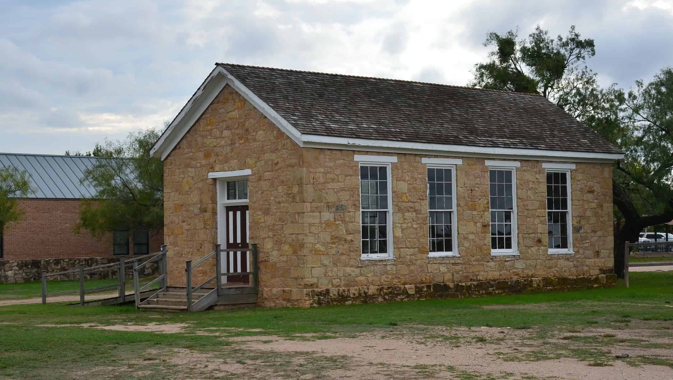 Chapel and Schoolhouse at Fort Concho in San Angelo, Texas