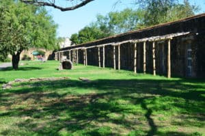 Housing for Native Americans at Mission San José at San Antonio Missions National Historical Park in San Antonio, Texas