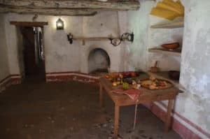 Kitchen at Mission San José at San Antonio Missions National Historical Park in San Antonio, Texas