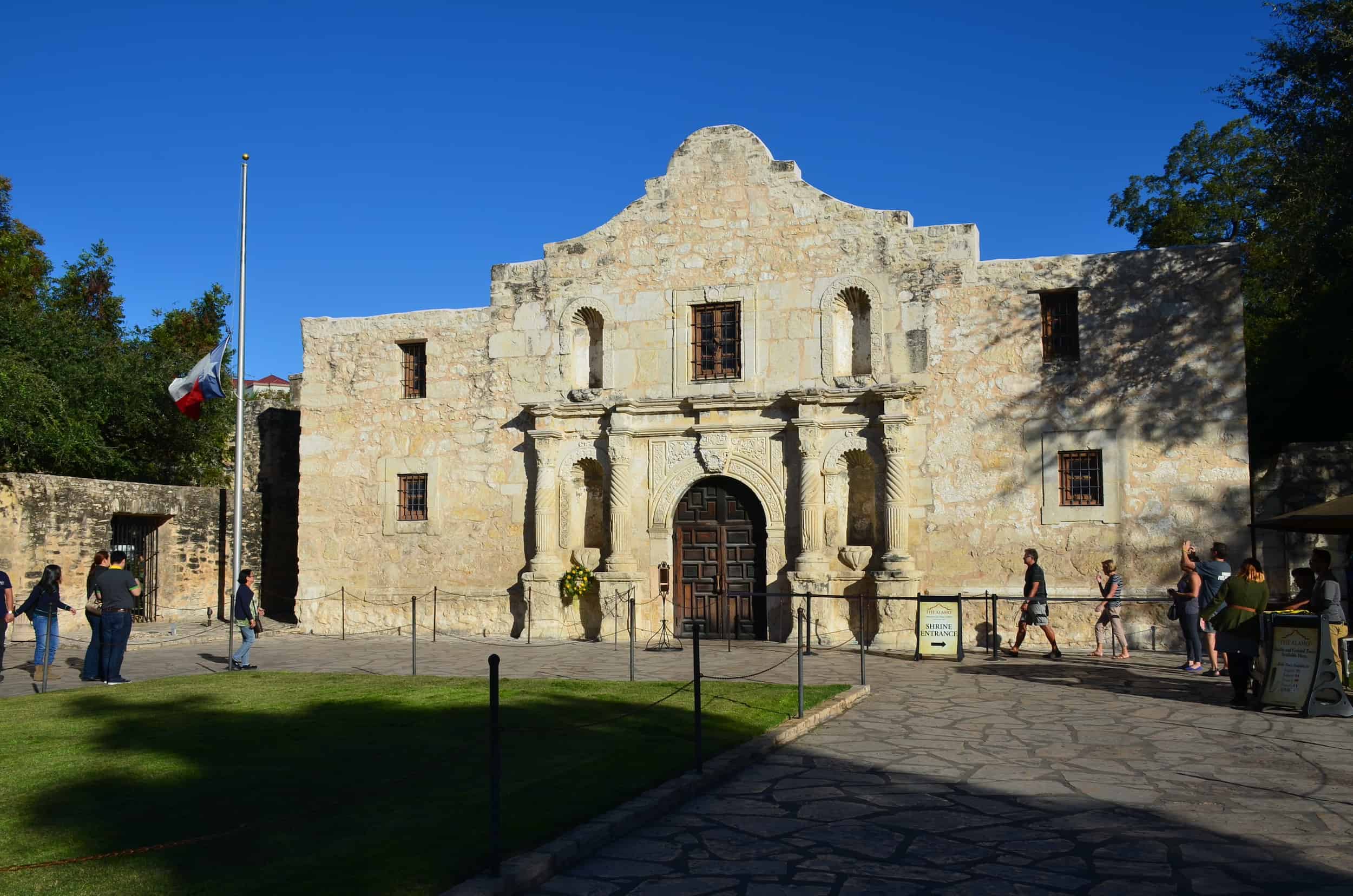 The Alamo in San Antonio, Texas