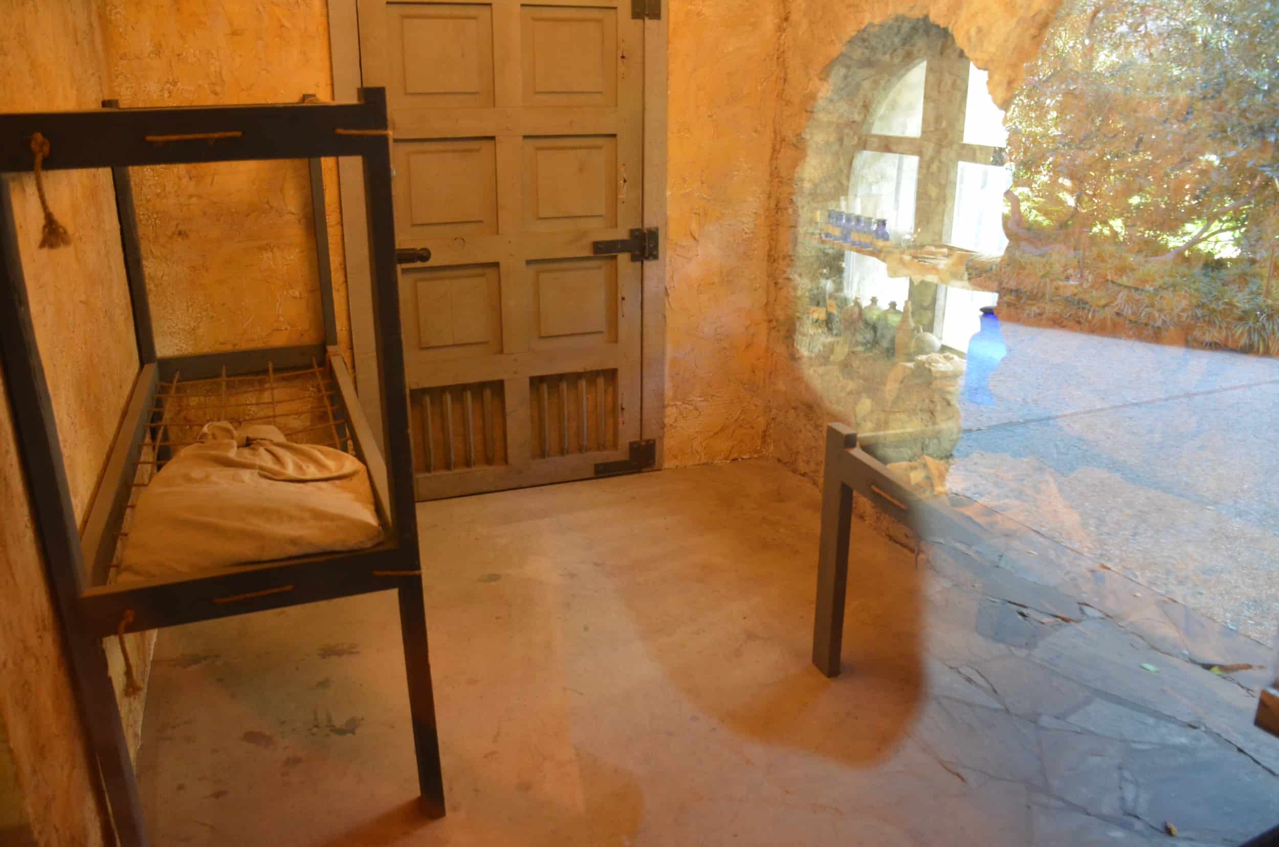 Replica Spanish hospital room at the Long Barrack (convent)