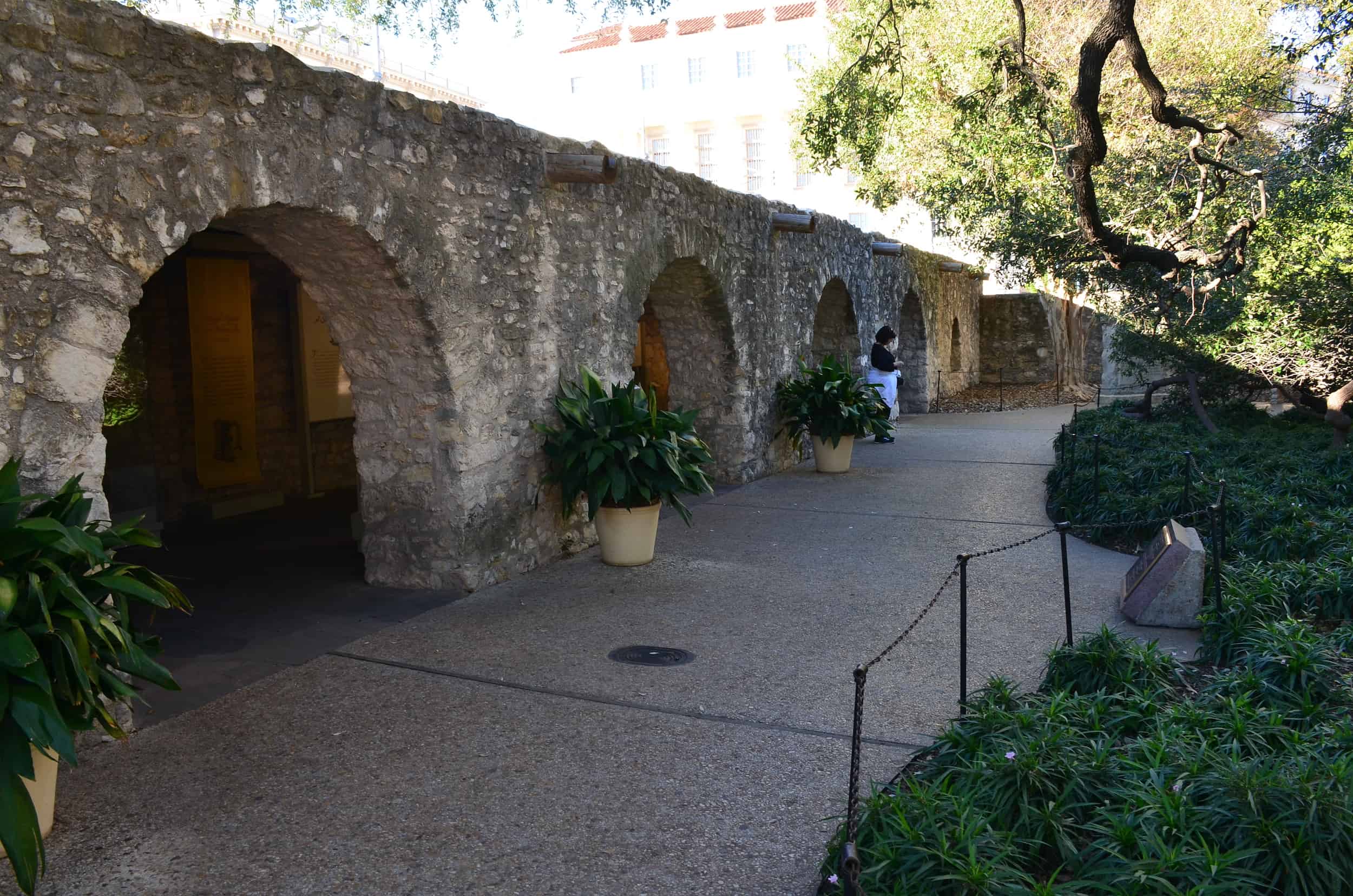 Long Barrack (convent) at the Alamo in San Antonio, Texas