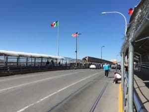 Paso del Norte Bridge in El Paso, Texas